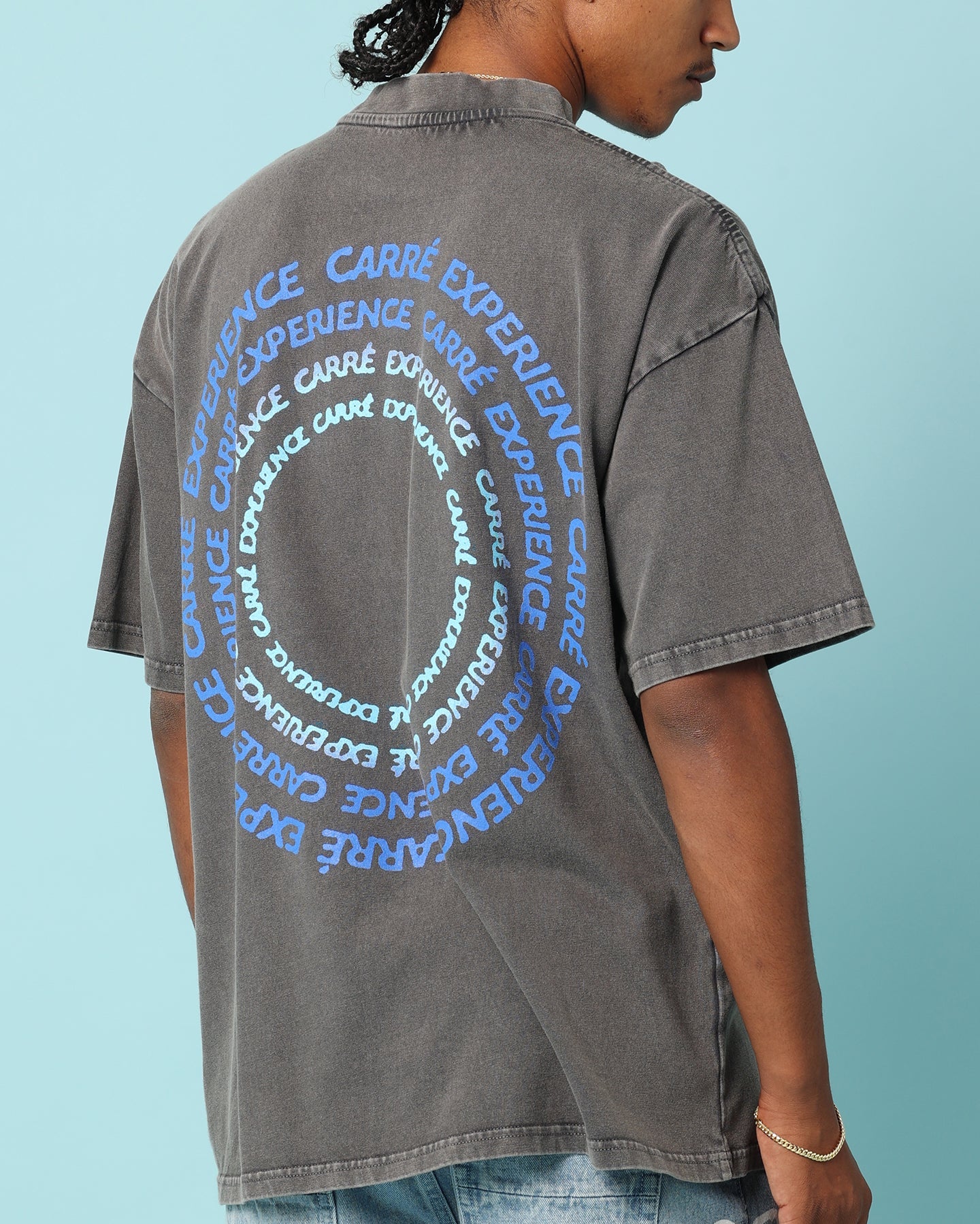 Carr√© Experience '93 T-Shirt Washed Charcoal