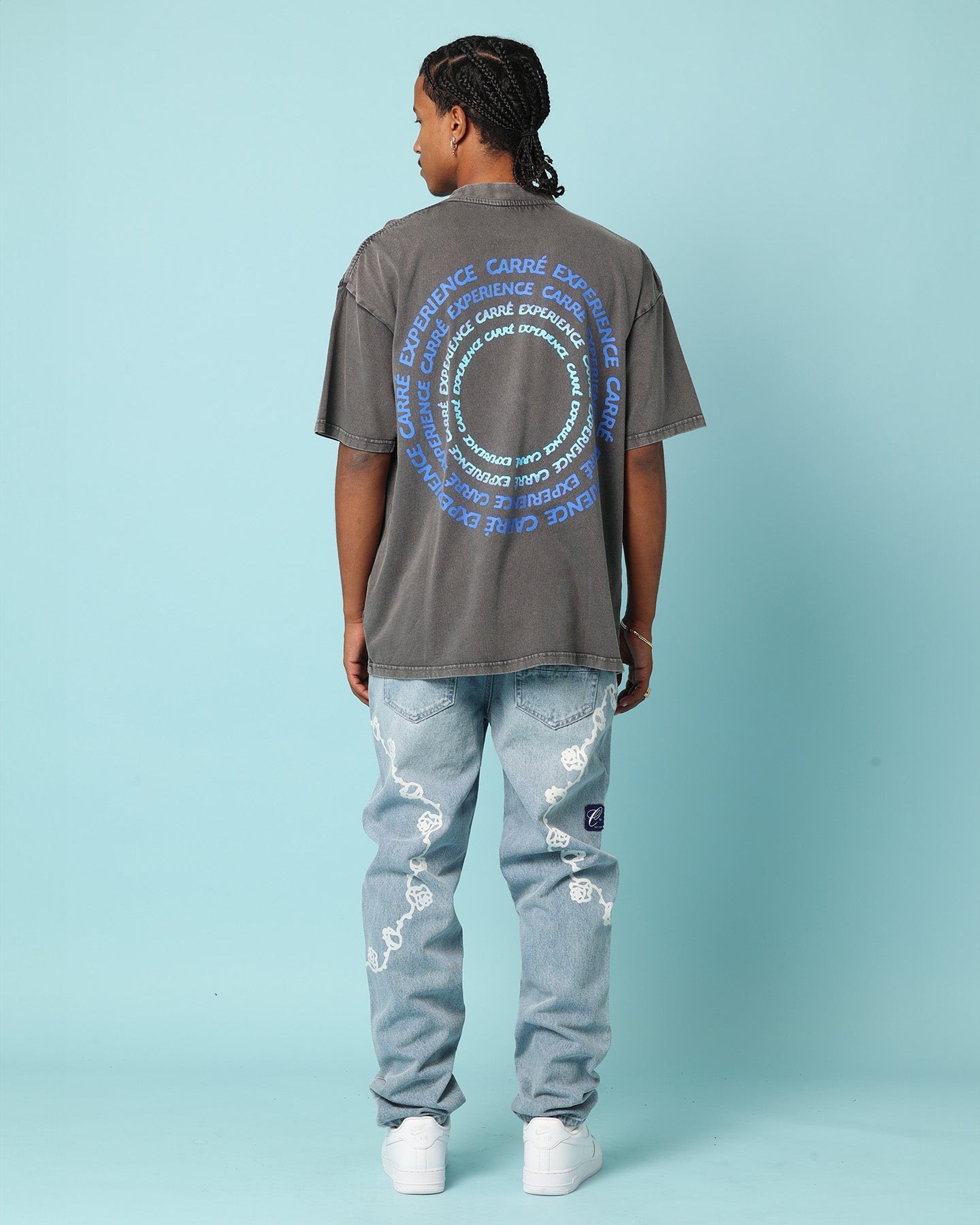 Carr√© Experience '93 T-Shirt Washed Charcoal