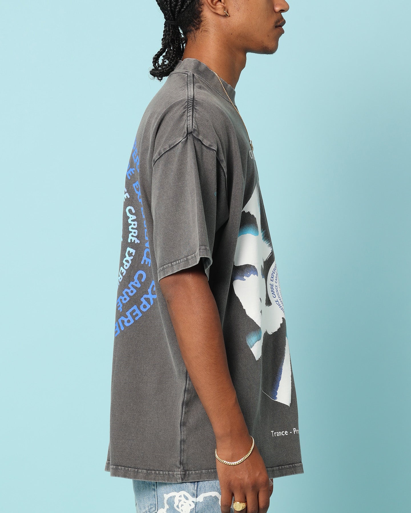 Carr√© Experience '93 T-Shirt Washed Charcoal