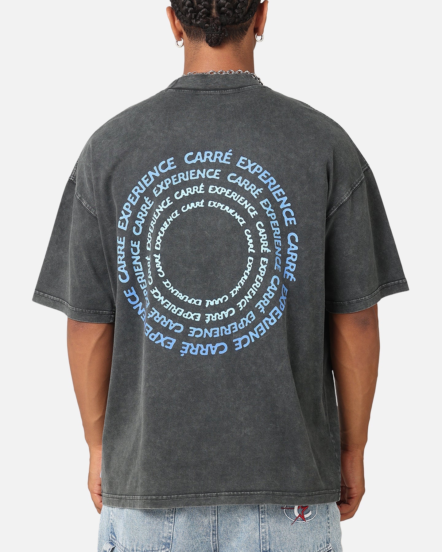 Carre Experience 93' T-Shirt Washed Black