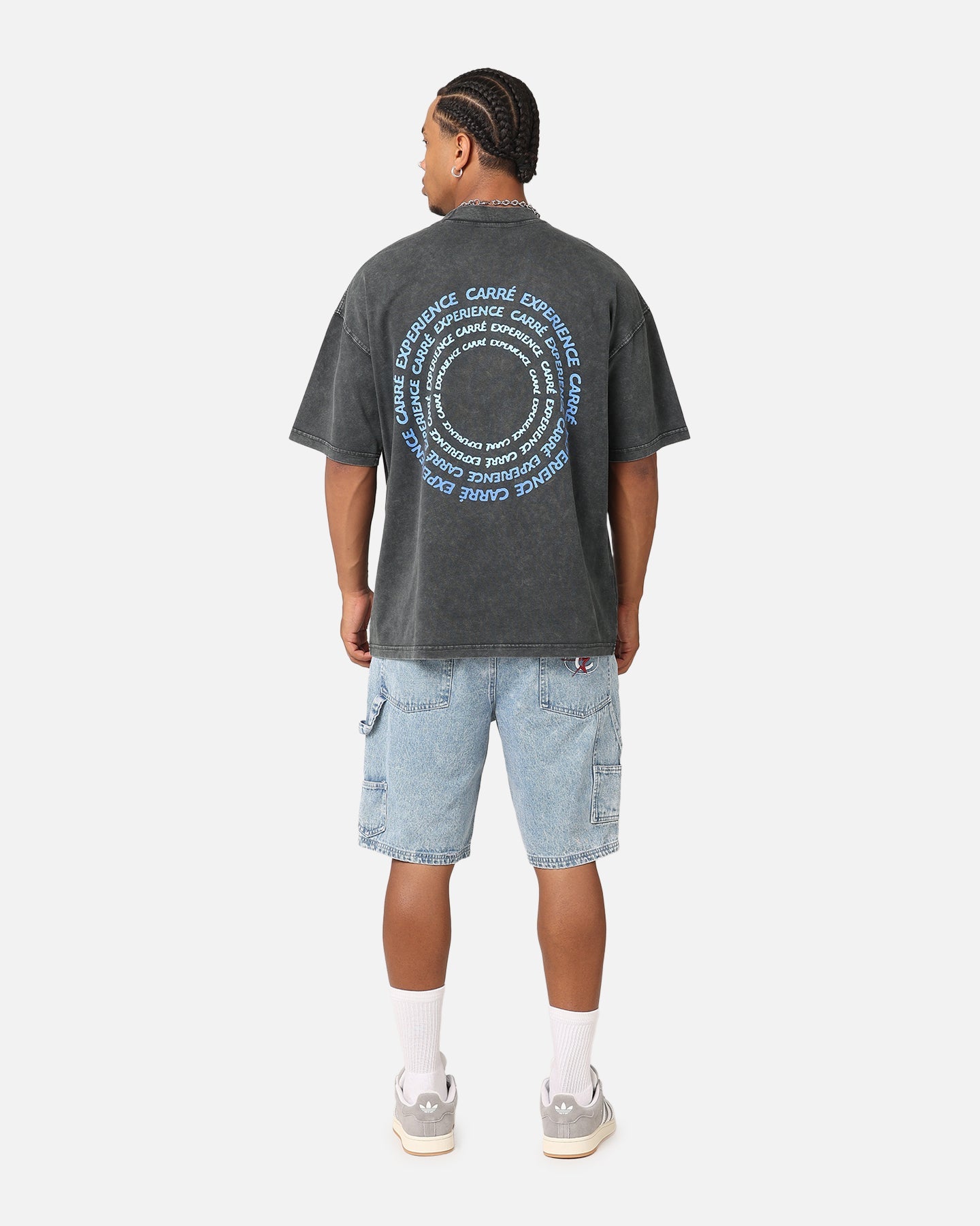 Carre Experience 93' T-Shirt Washed Black