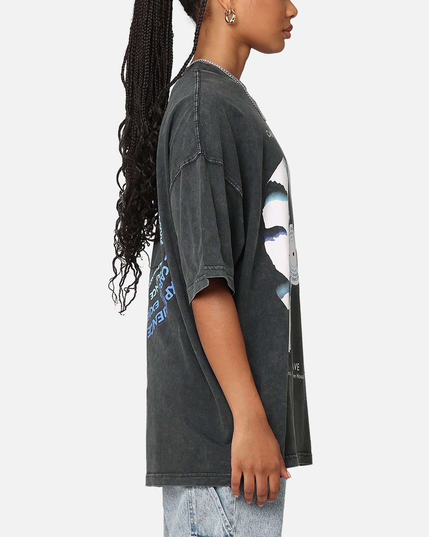 Carre Experience 93' T-Shirt Washed Black Style001