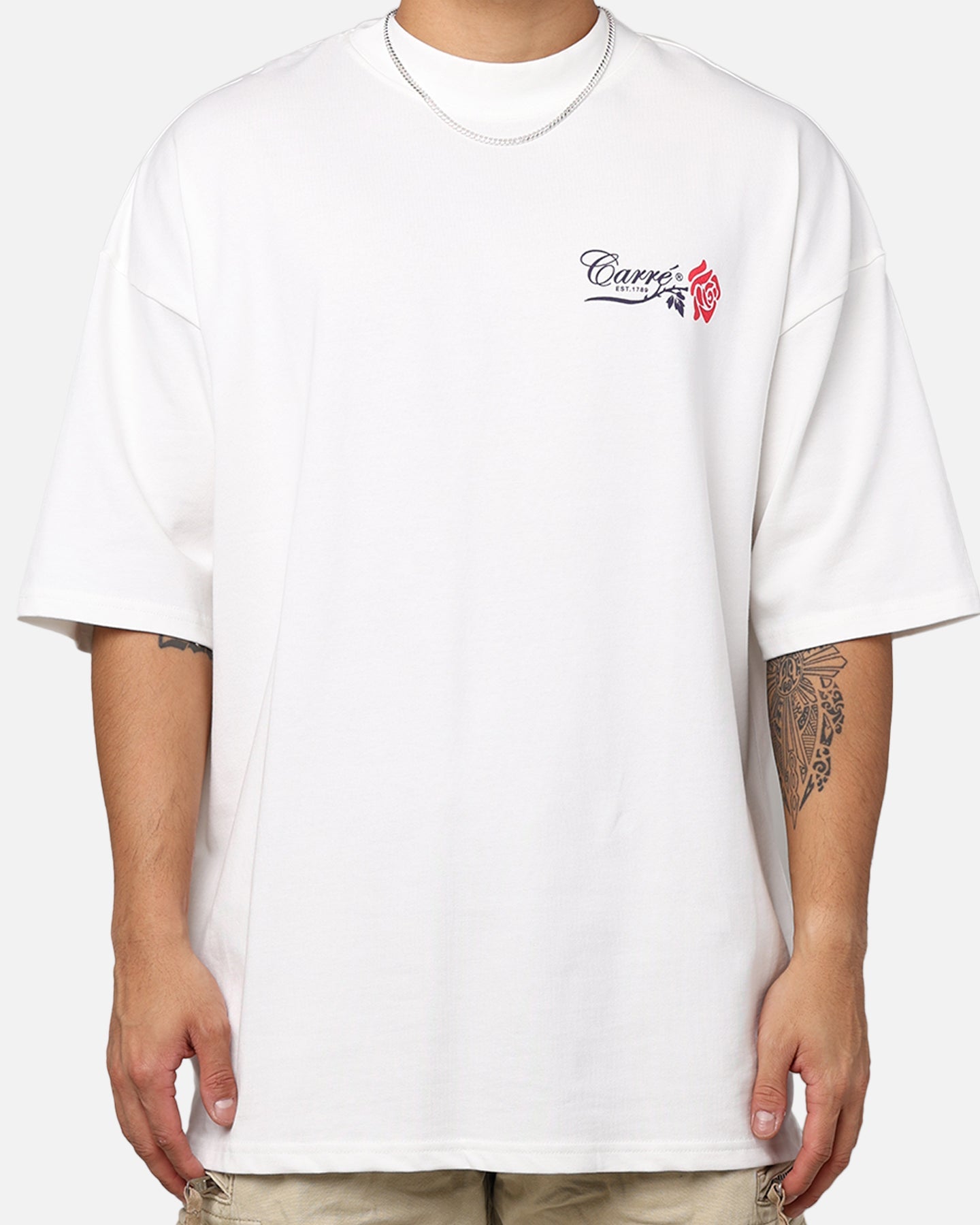 Carr√© Rara Oversized T-Shirt Off White