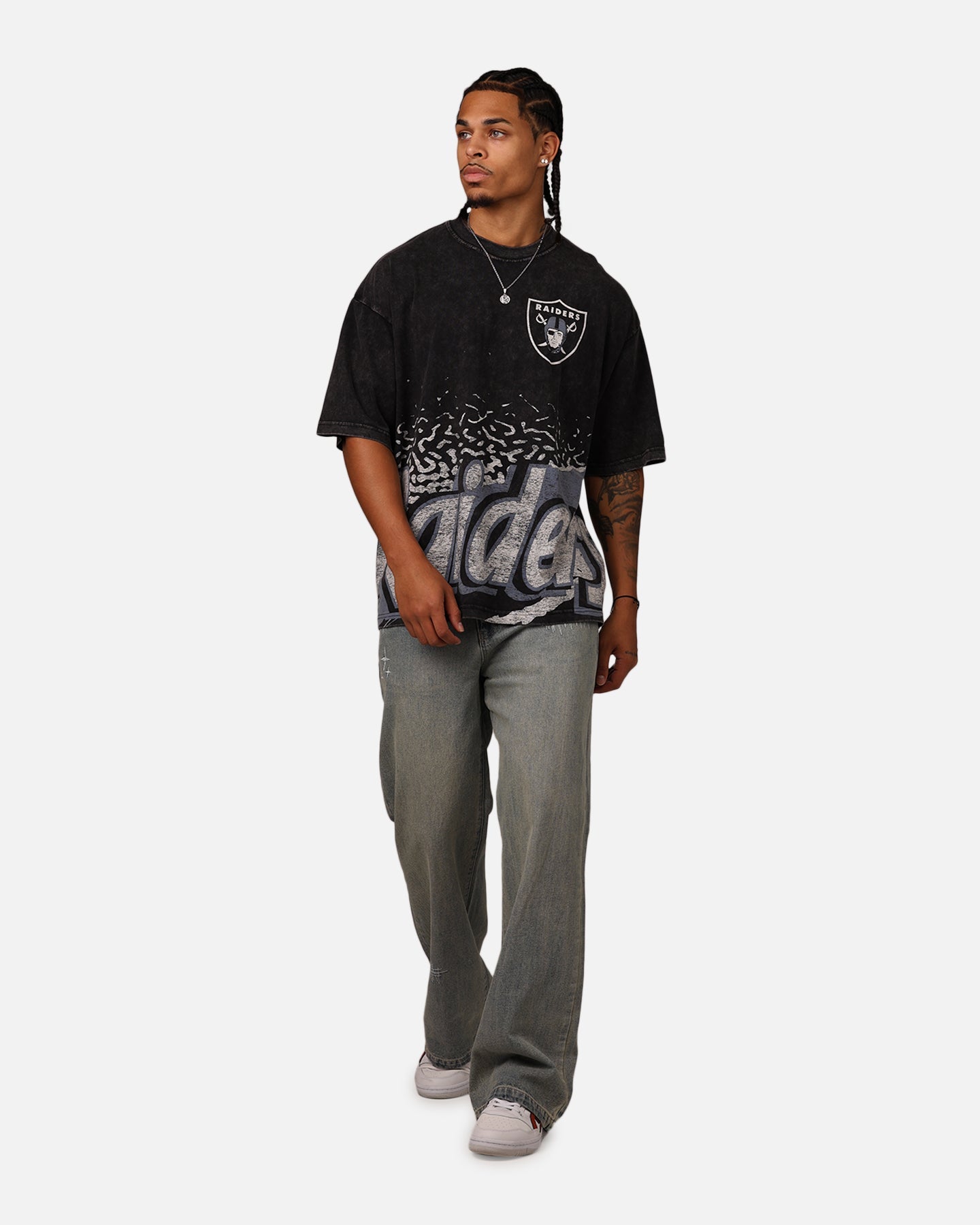 New Era Las Vegas Raiders Sport Class T-Shirt Washed Black