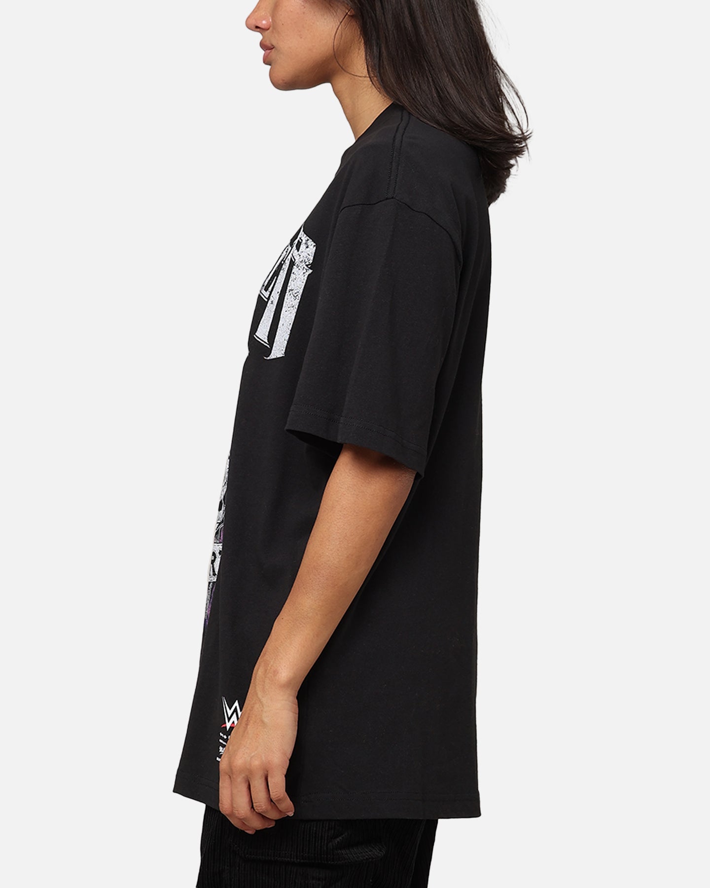 Mitchell & Ness X WWE The Undertaker T-Shirt Overdyed Black Style003