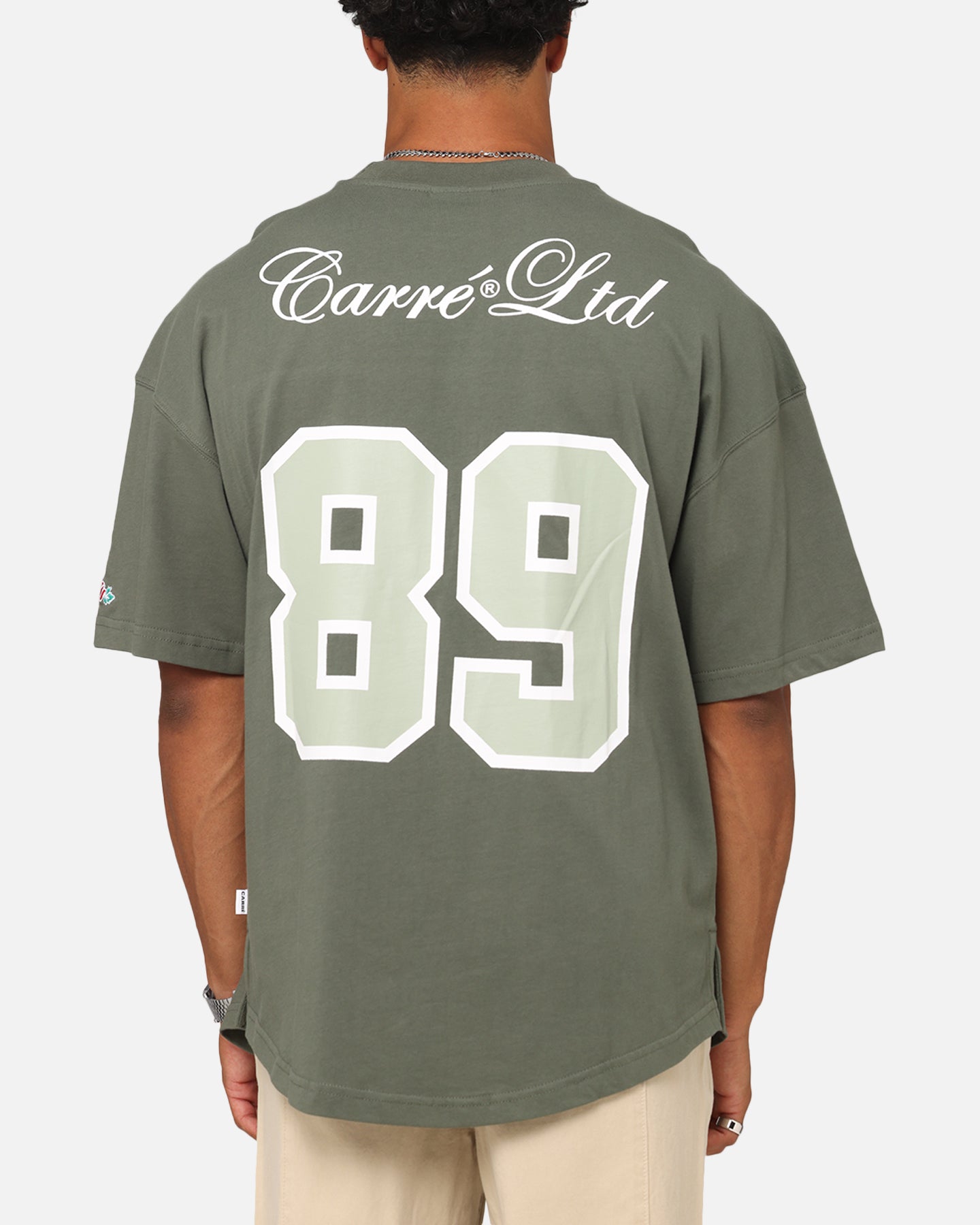 Carre Hitta Grid Iron T-Shirt Green