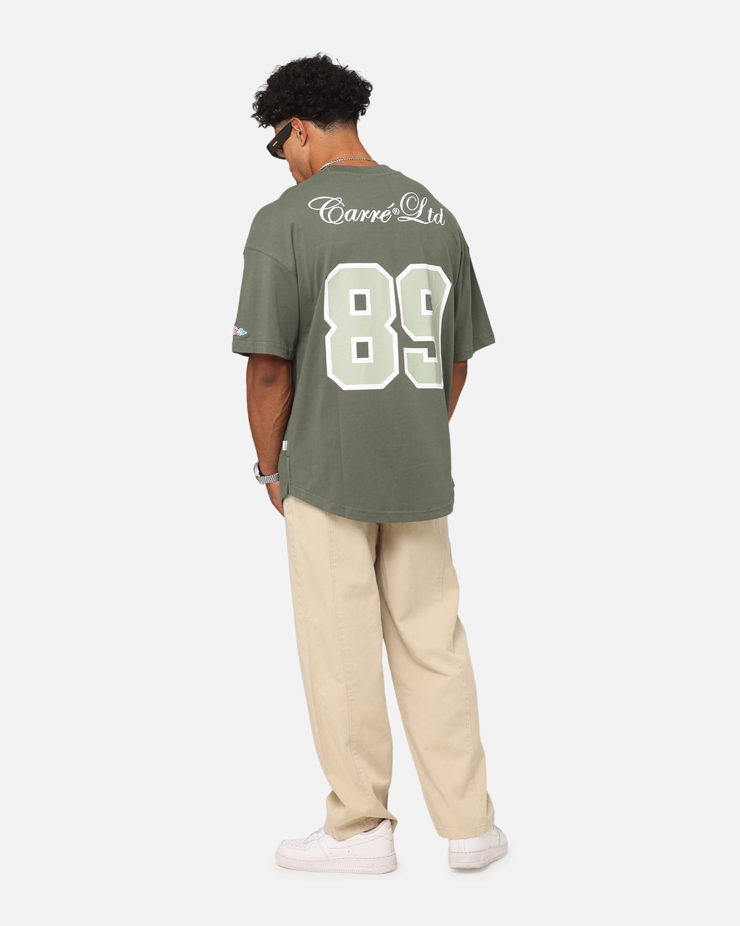 Carre Hitta Grid Iron T-Shirt Green