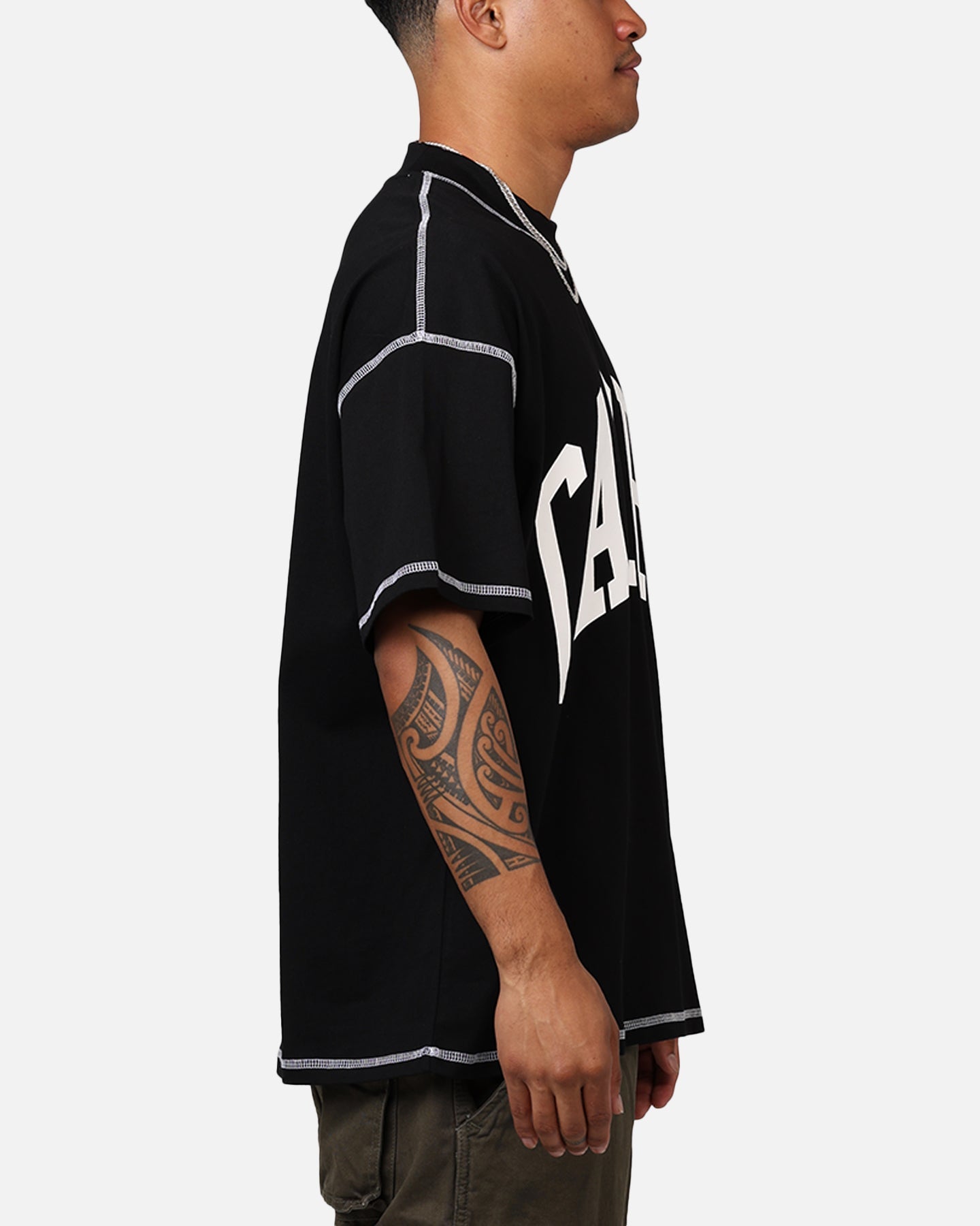 Carre Con-Arch Oversized T-Shirt Black