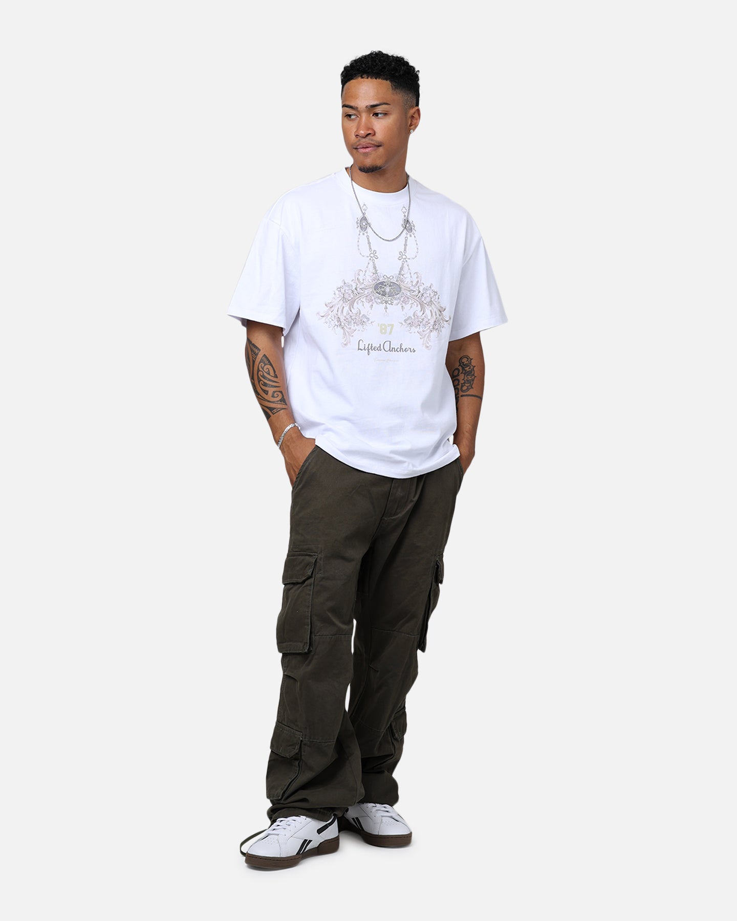 Lifted Anchors Tournament T-Shirt White