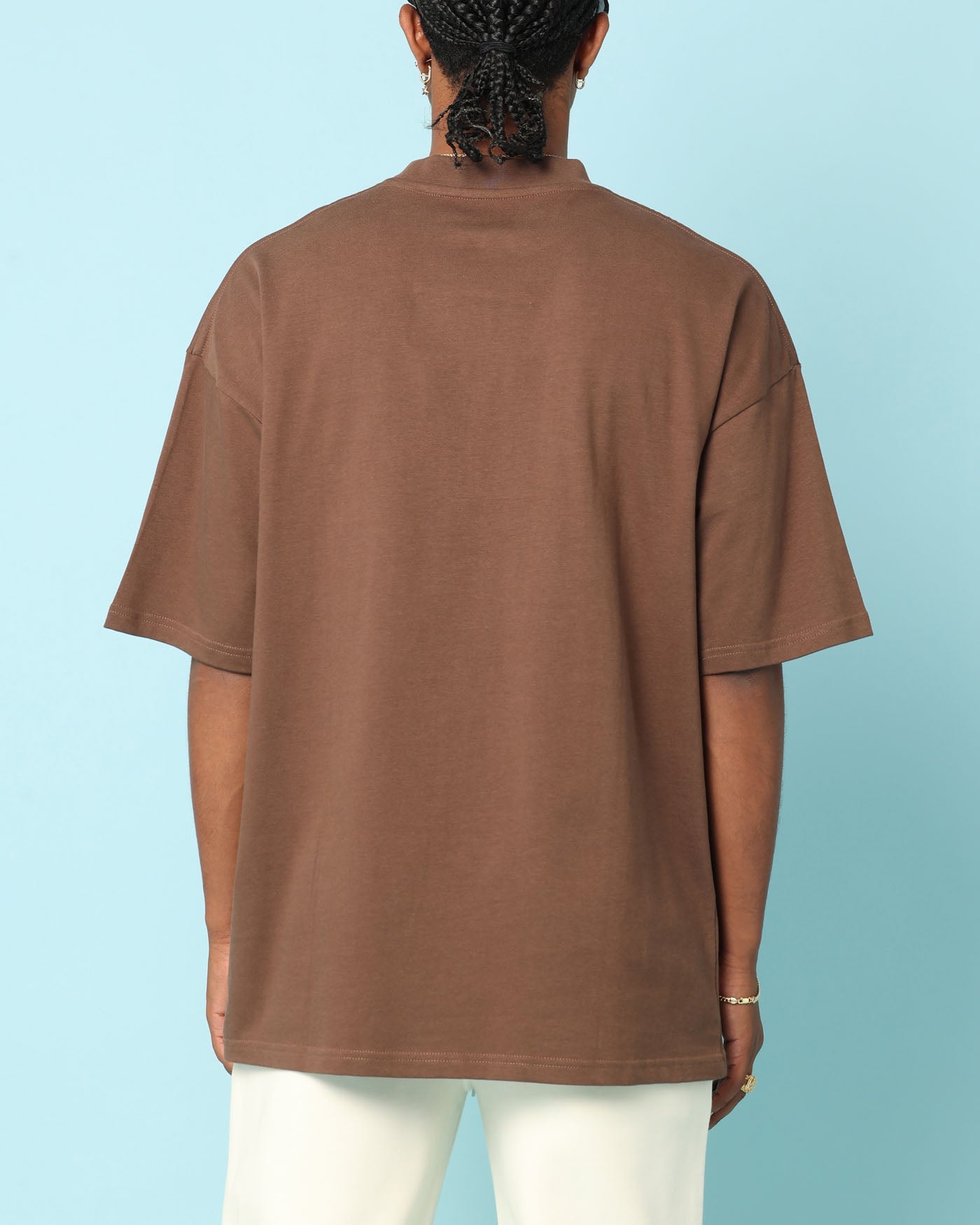 Carr√© Gorgeous Oversized T-Shirt Brown