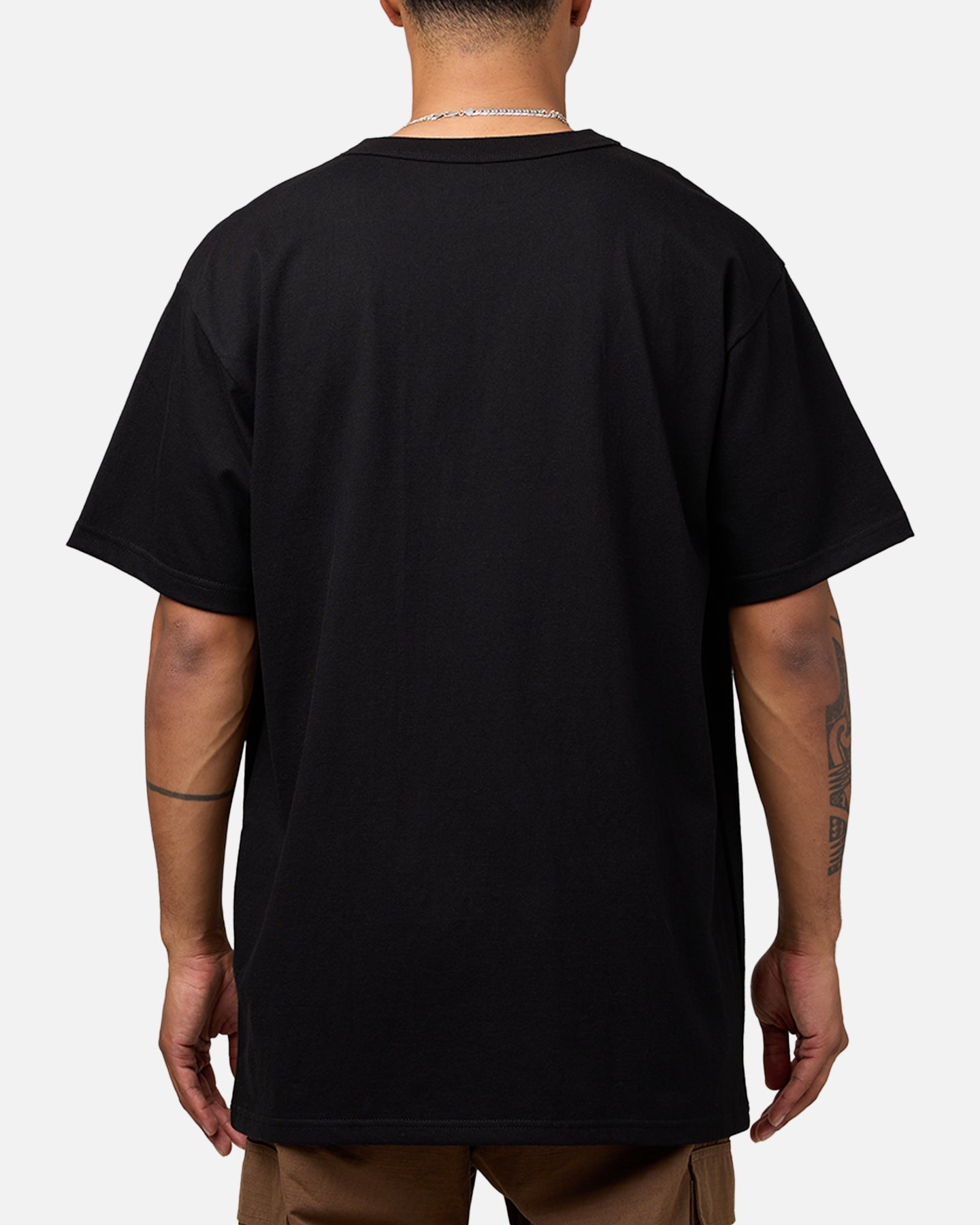 Daniel Patrick Surplus Logo T-Shirt Black/Hunter Green