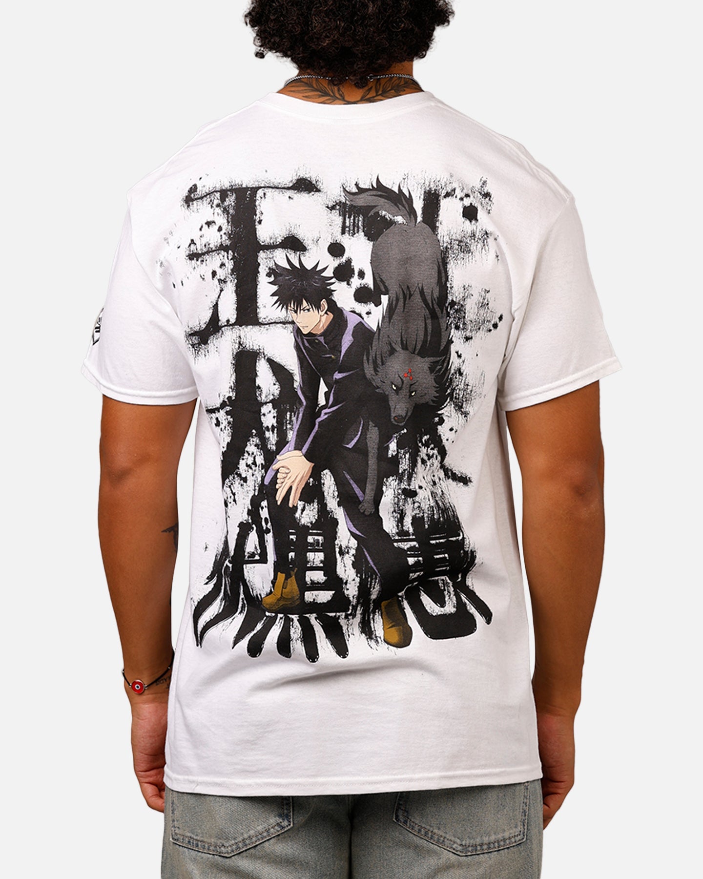 Goat Crew X Jujutsu Kaisen Fushiguro T-Shirt White