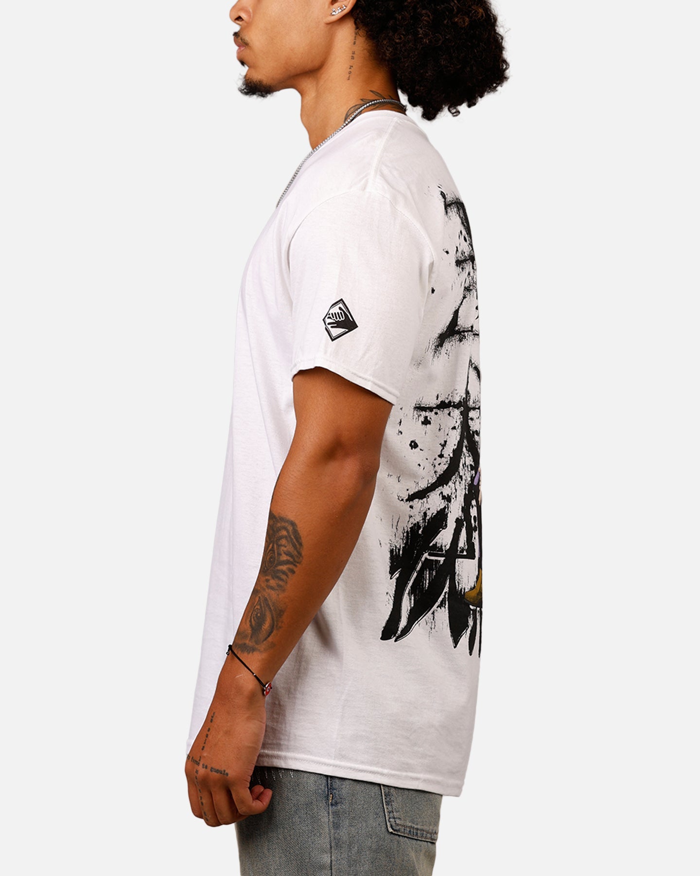 Goat Crew X Jujutsu Kaisen Fushiguro T-Shirt White