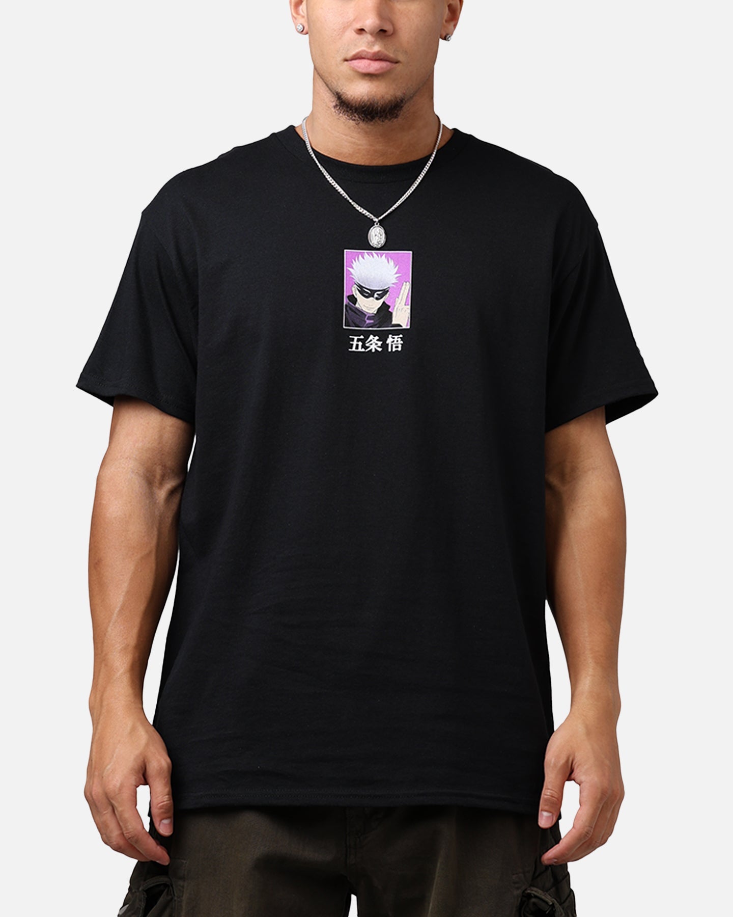 Goat Crew X  jujutsu kaisen Gojo T-Shirt Black