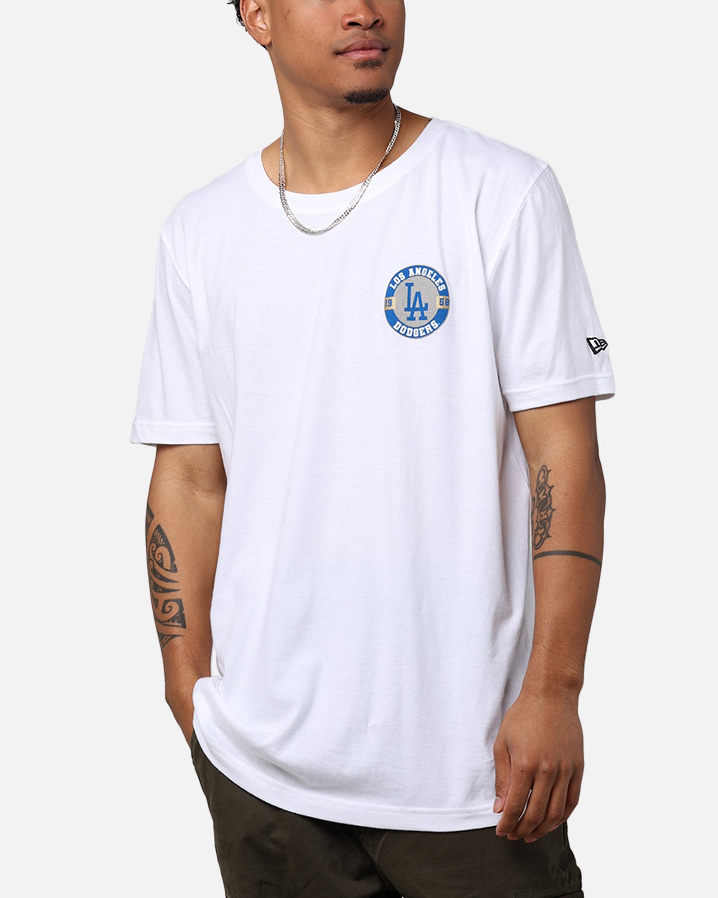 New Era Los Angeles Dodgers World Series T-Shirt White