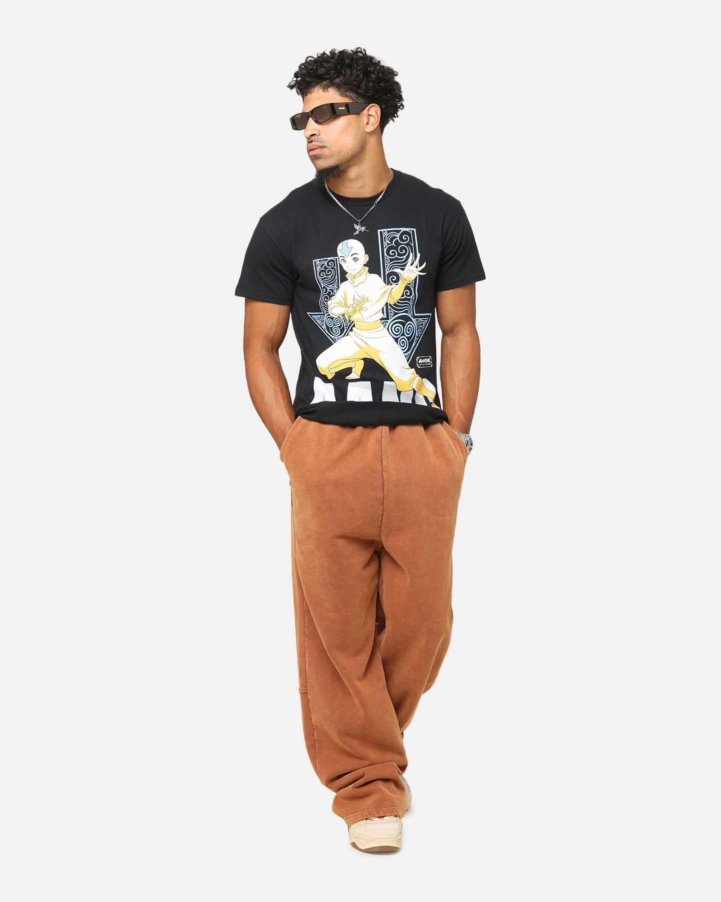 Goat Crew X Avatar: The Last Airbender Aang Arrows T-Shirt Black