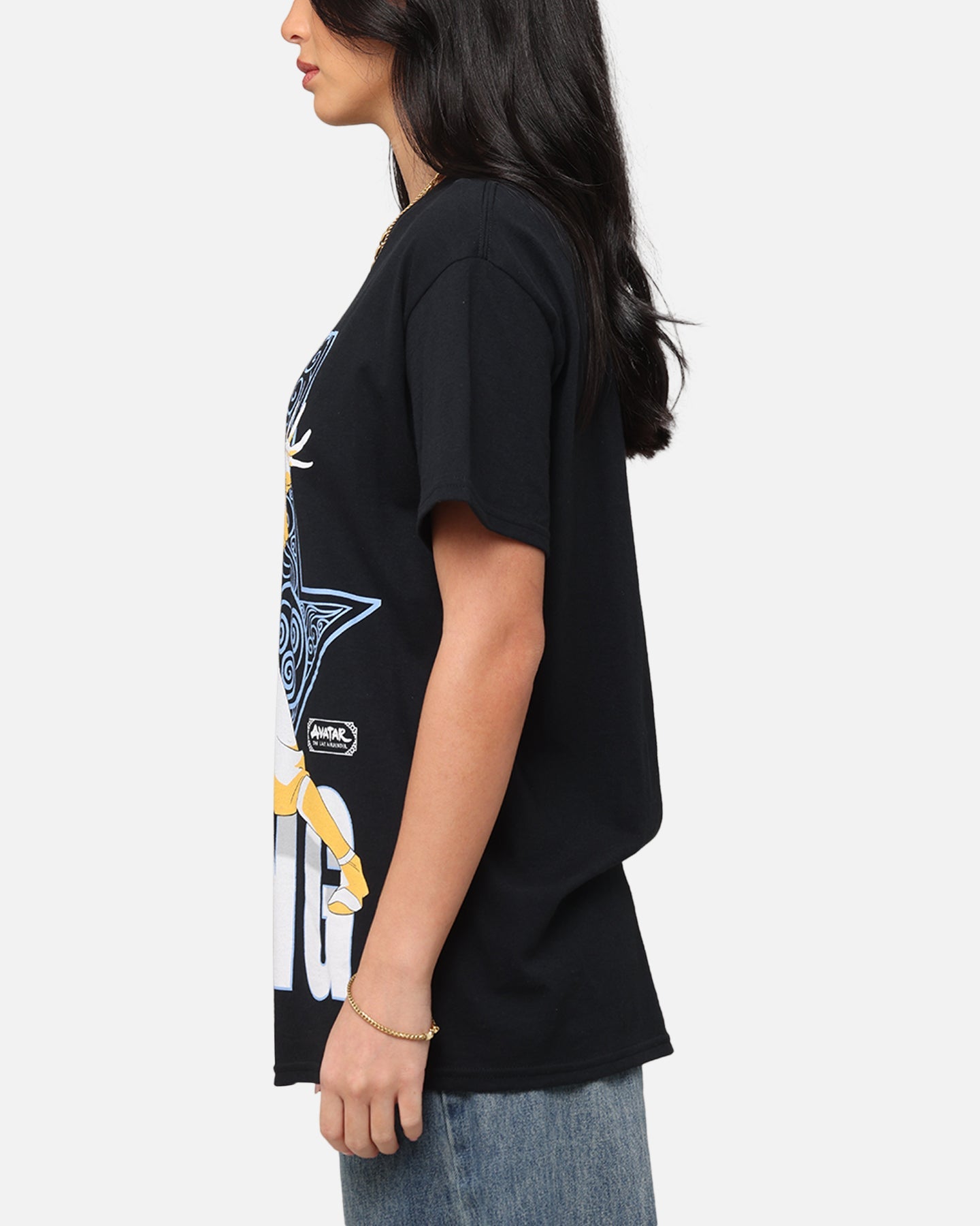 Goat Crew X Avatar: The Last Airbender Aang Arrows T-Shirt Black Style001