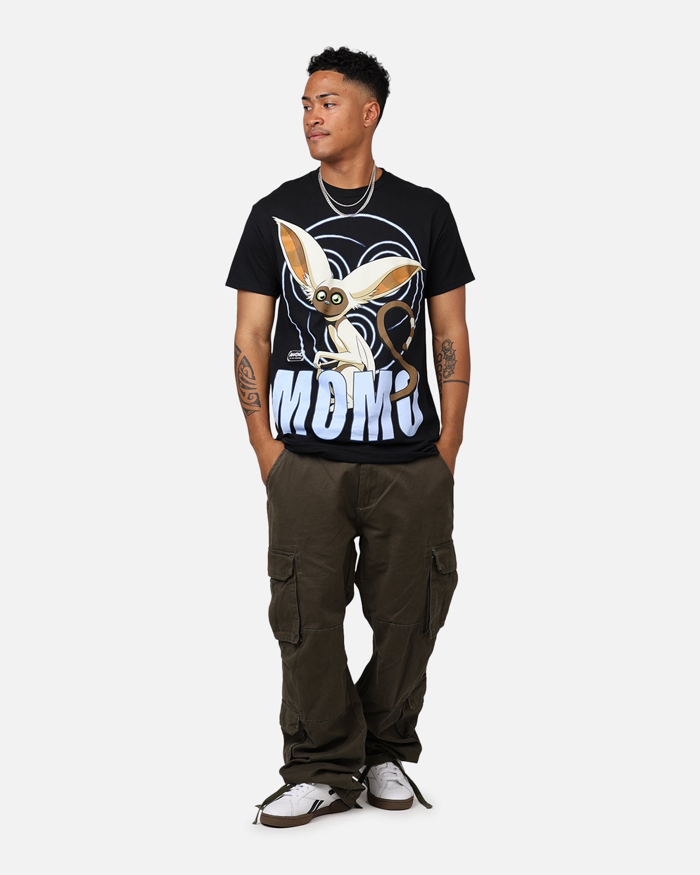 Goat Crew X Avatar: The Last Airbender Momo T-Shirt Black