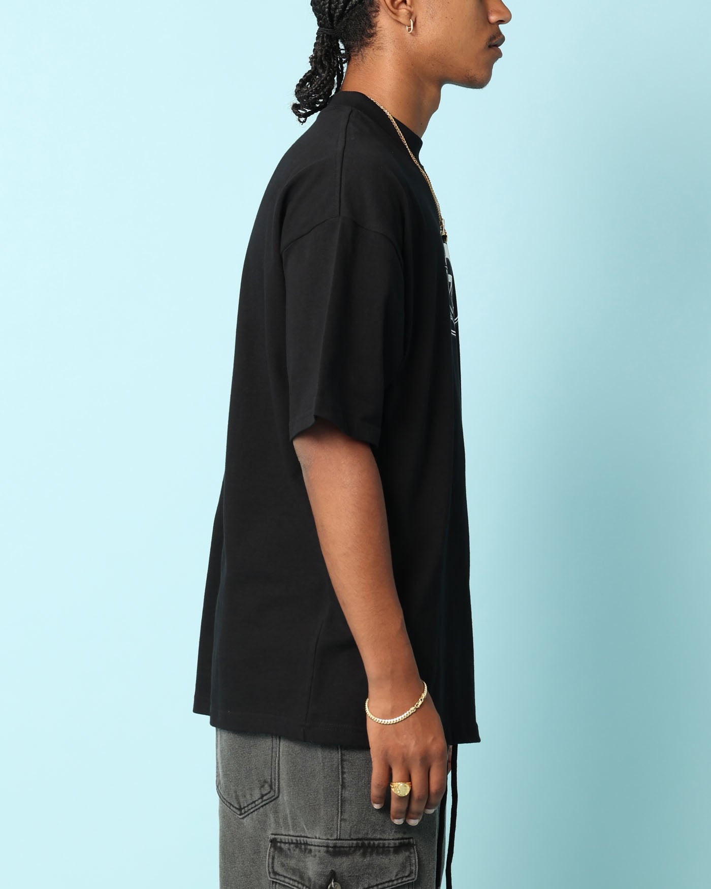 Carr√© Chromestar Oversized T-Shirt Black