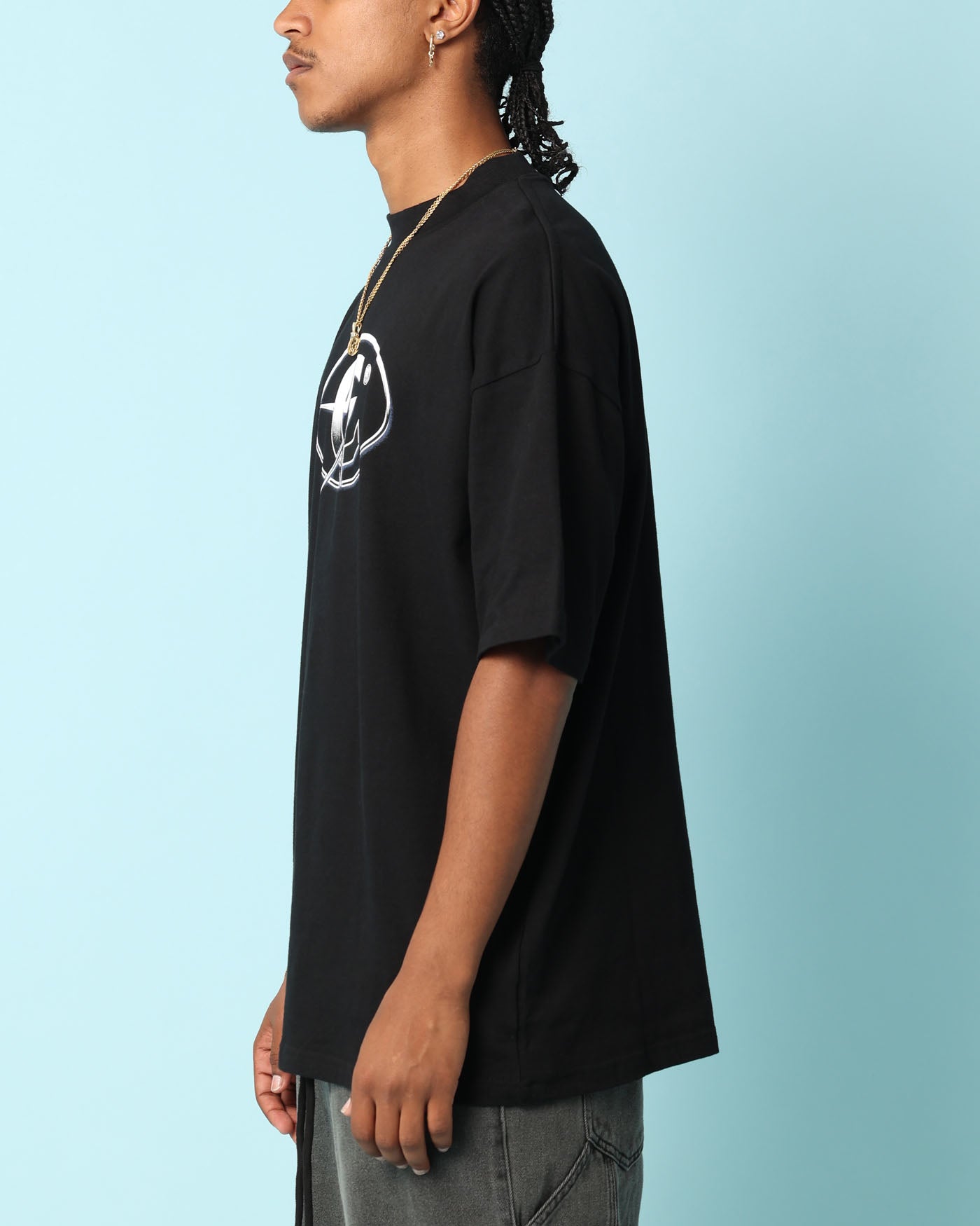 Carr√© Chromestar Oversized T-Shirt Black