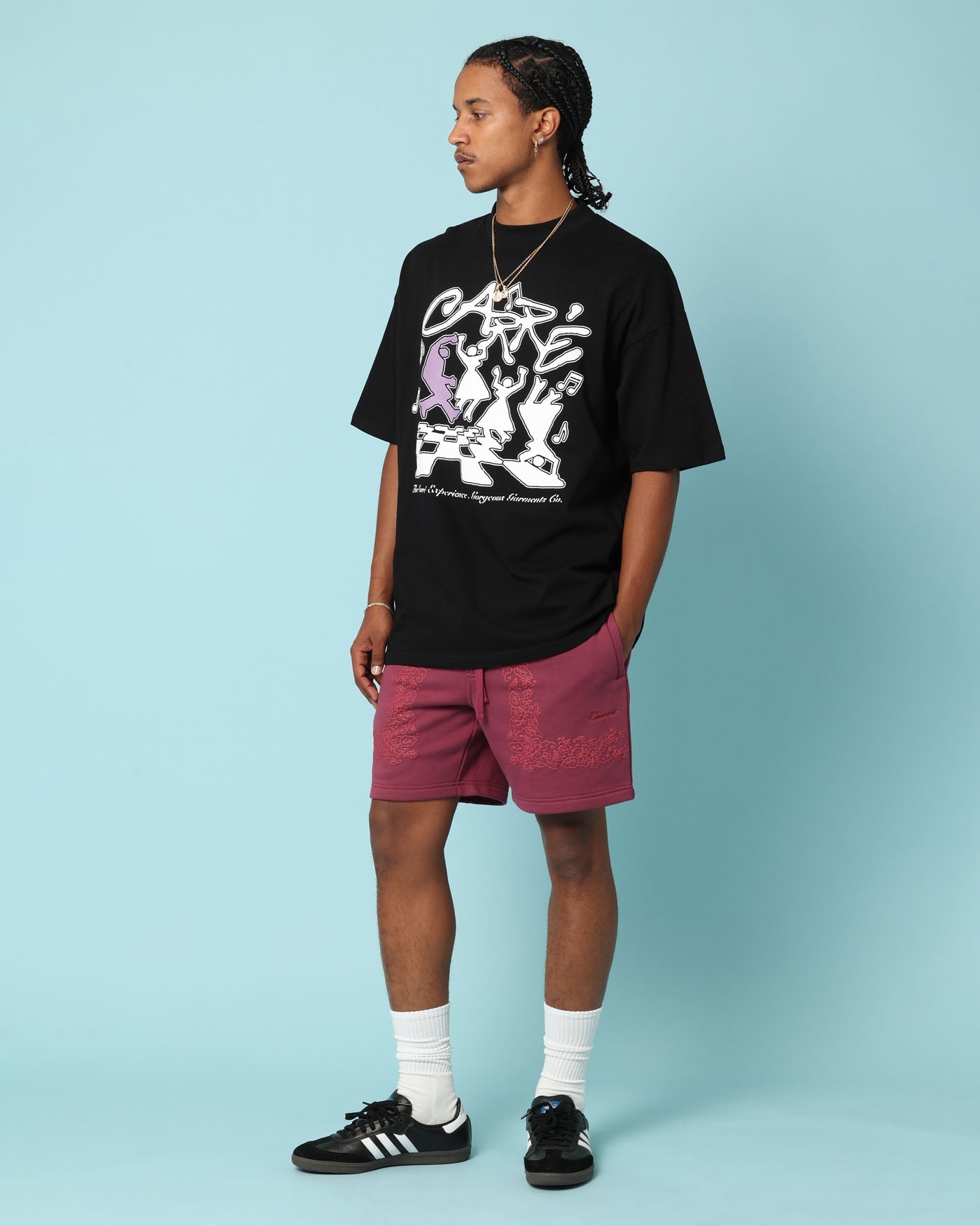 Carr√© Dinner Party Oversized T-Shirt Black