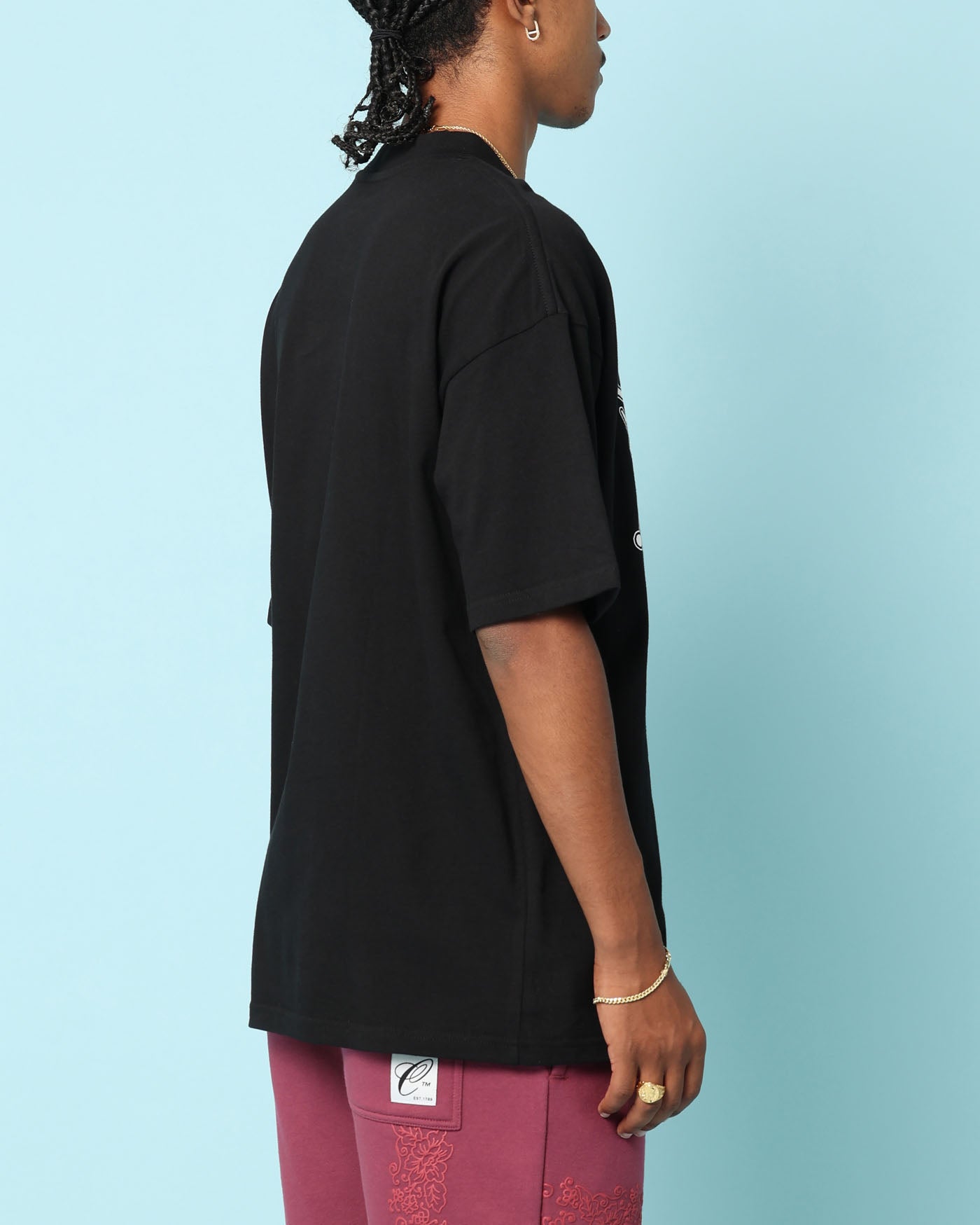 Carr√© Dinner Party Oversized T-Shirt Black