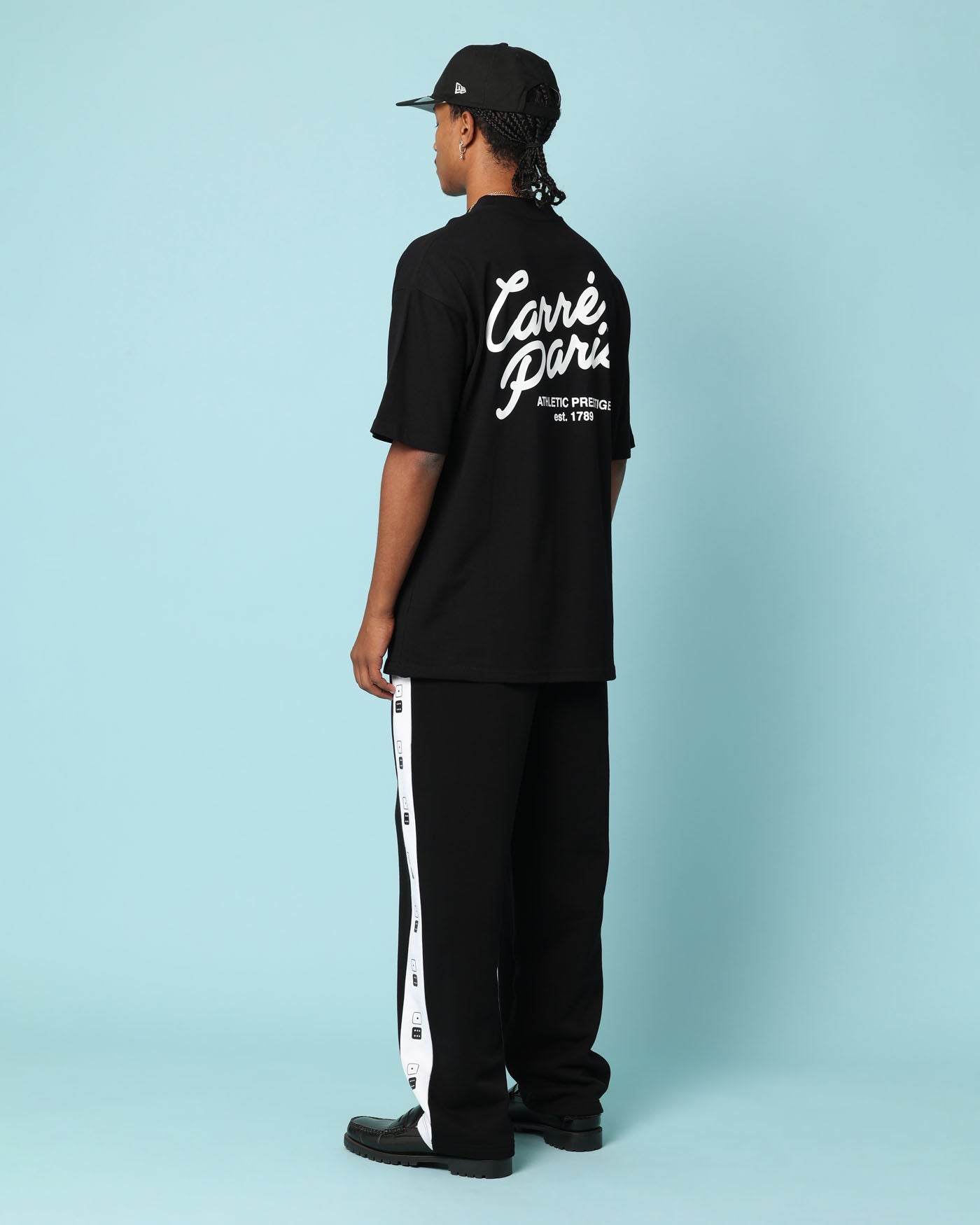 Carr√© Gorgeous Script Oversized T-Shirt Black
