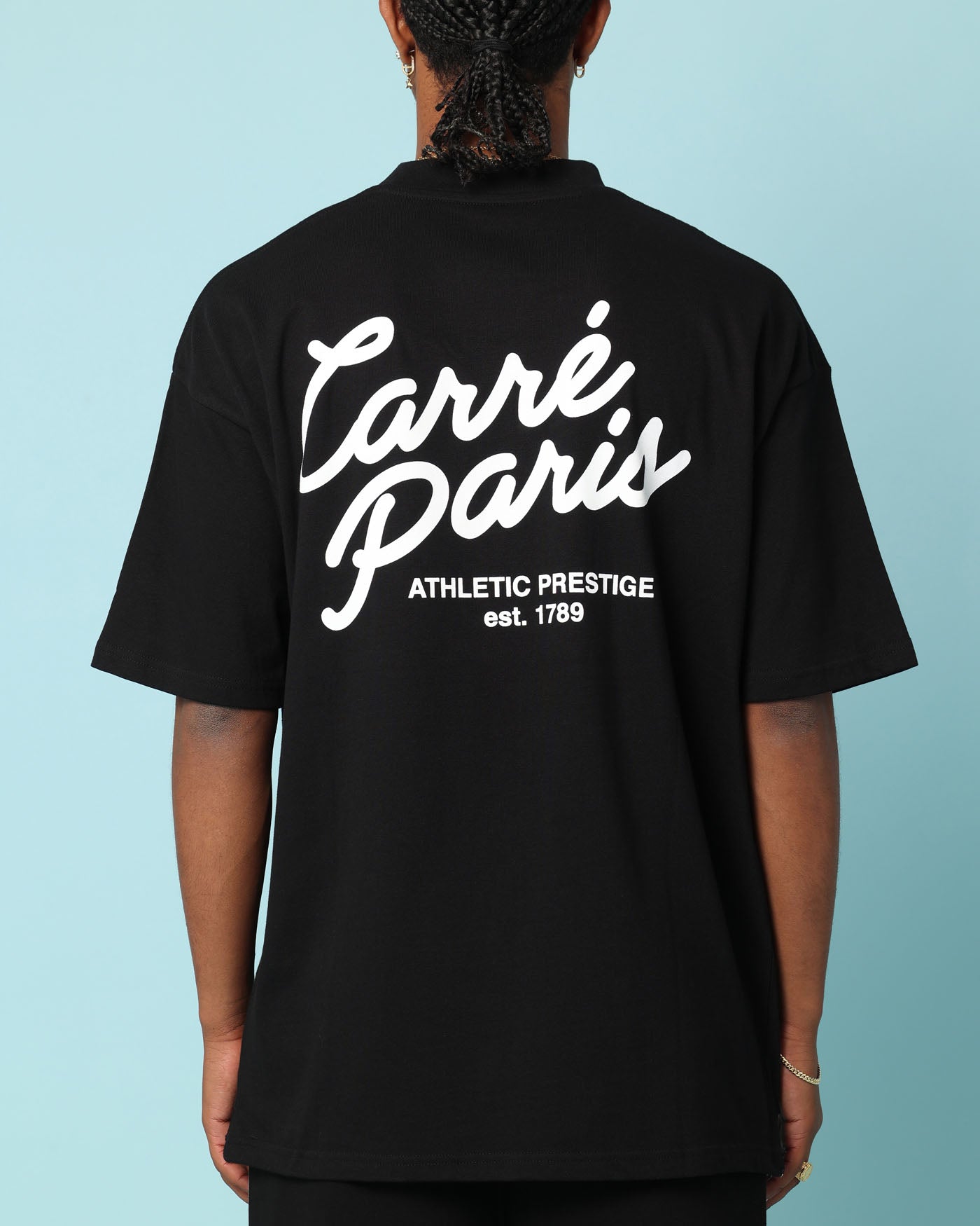 Carr√© Gorgeous Script Oversized T-Shirt Black