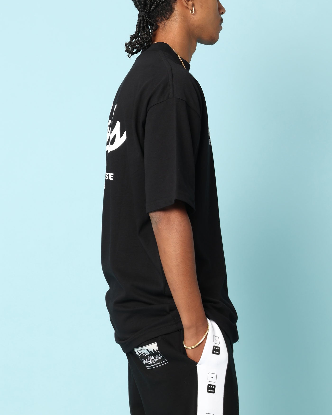 Carr√© Gorgeous Script Oversized T-Shirt Black