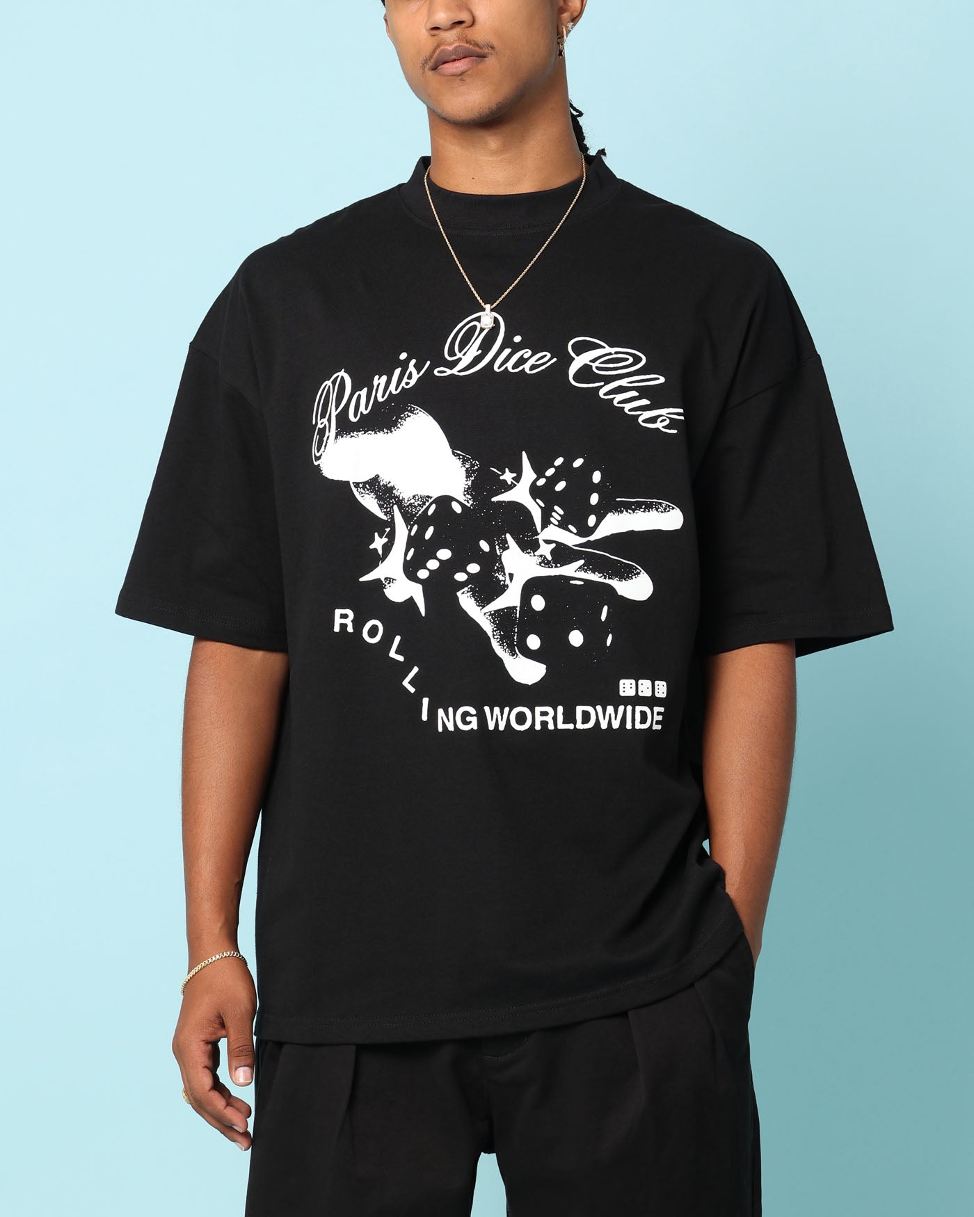 Carr√© Rollers Oversized T-Shirt Black