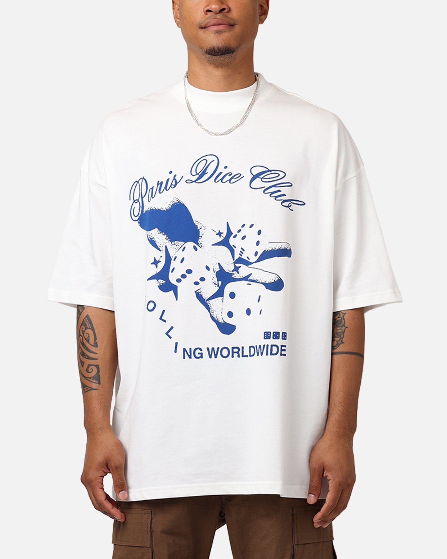 Carr√© Rollers Oversized T-Shirt Off White