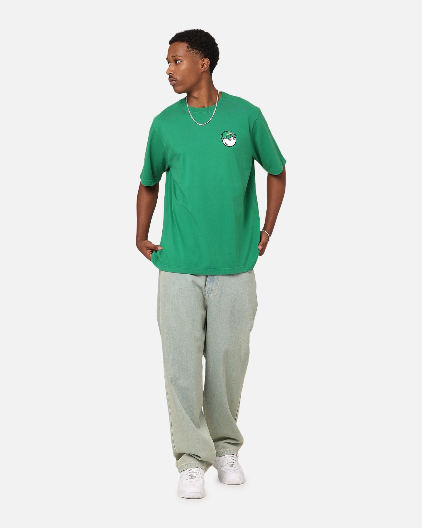 Malbon Tradition T-Shirt Kelly Green