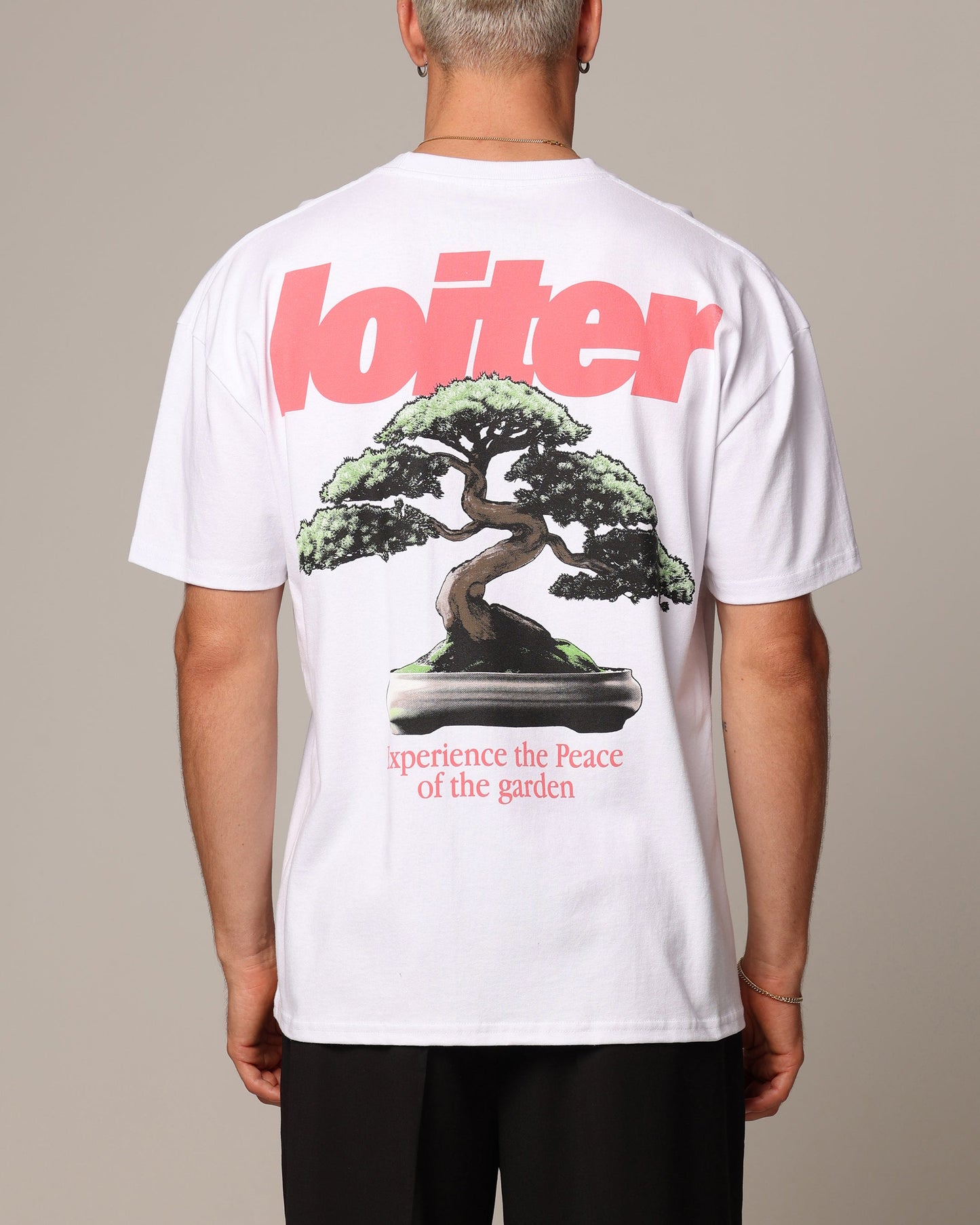 Loiter Bonsai Heavyweight T-Shirt White