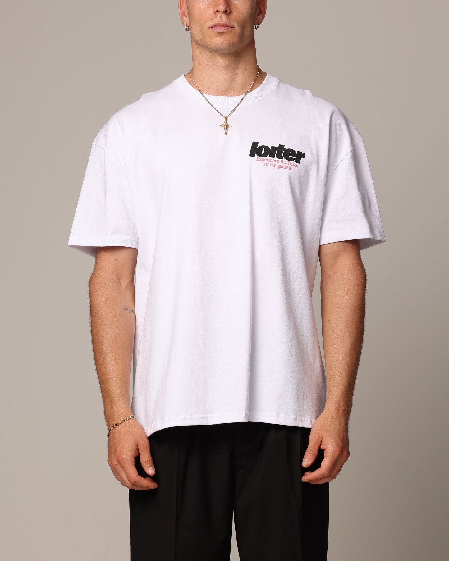 Loiter Bonsai Heavyweight T-Shirt White