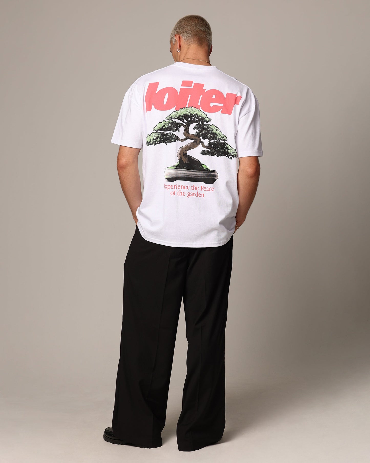 Loiter Bonsai Heavyweight T-Shirt White