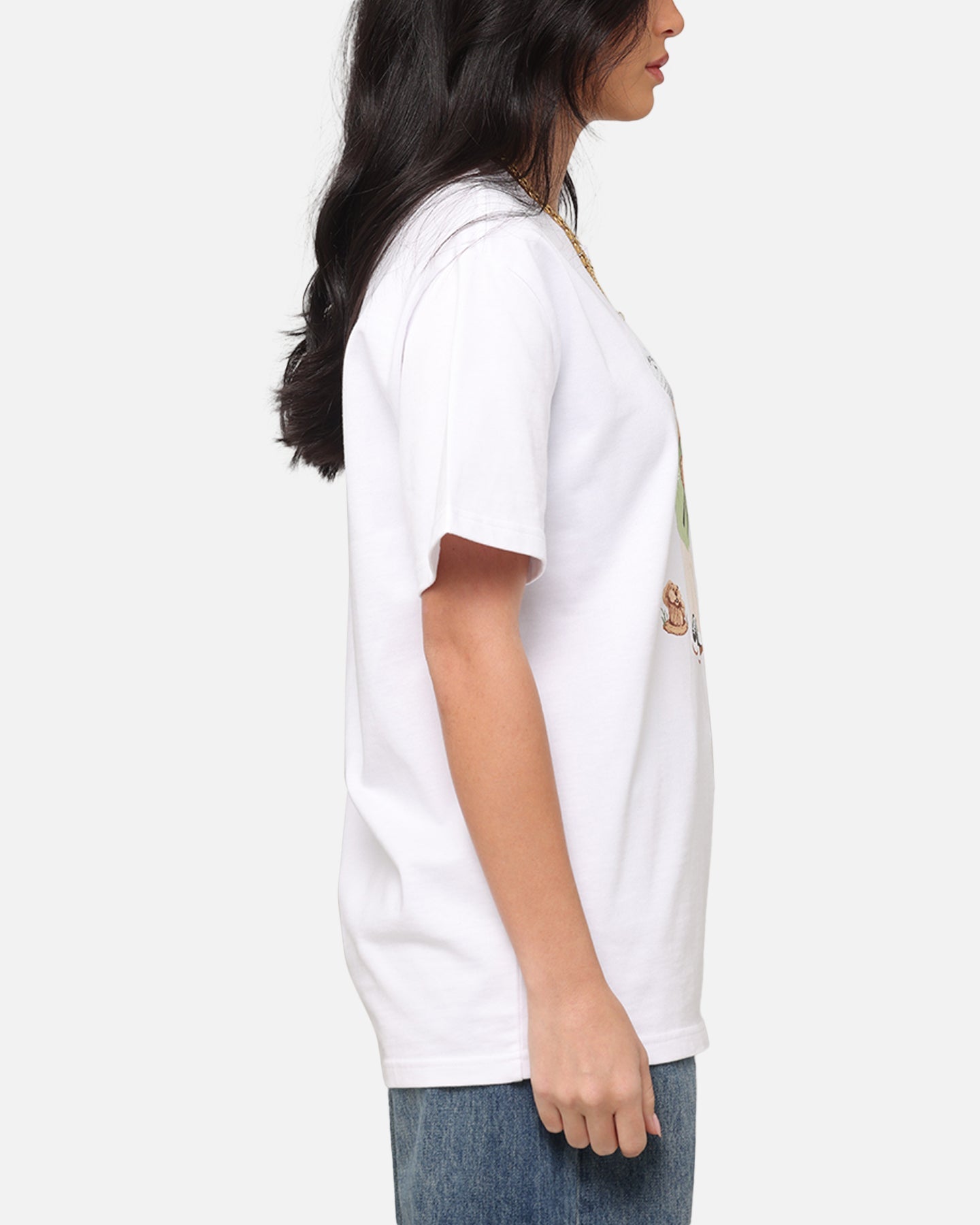 Market Par 5 Bear T-Shirt White Style001