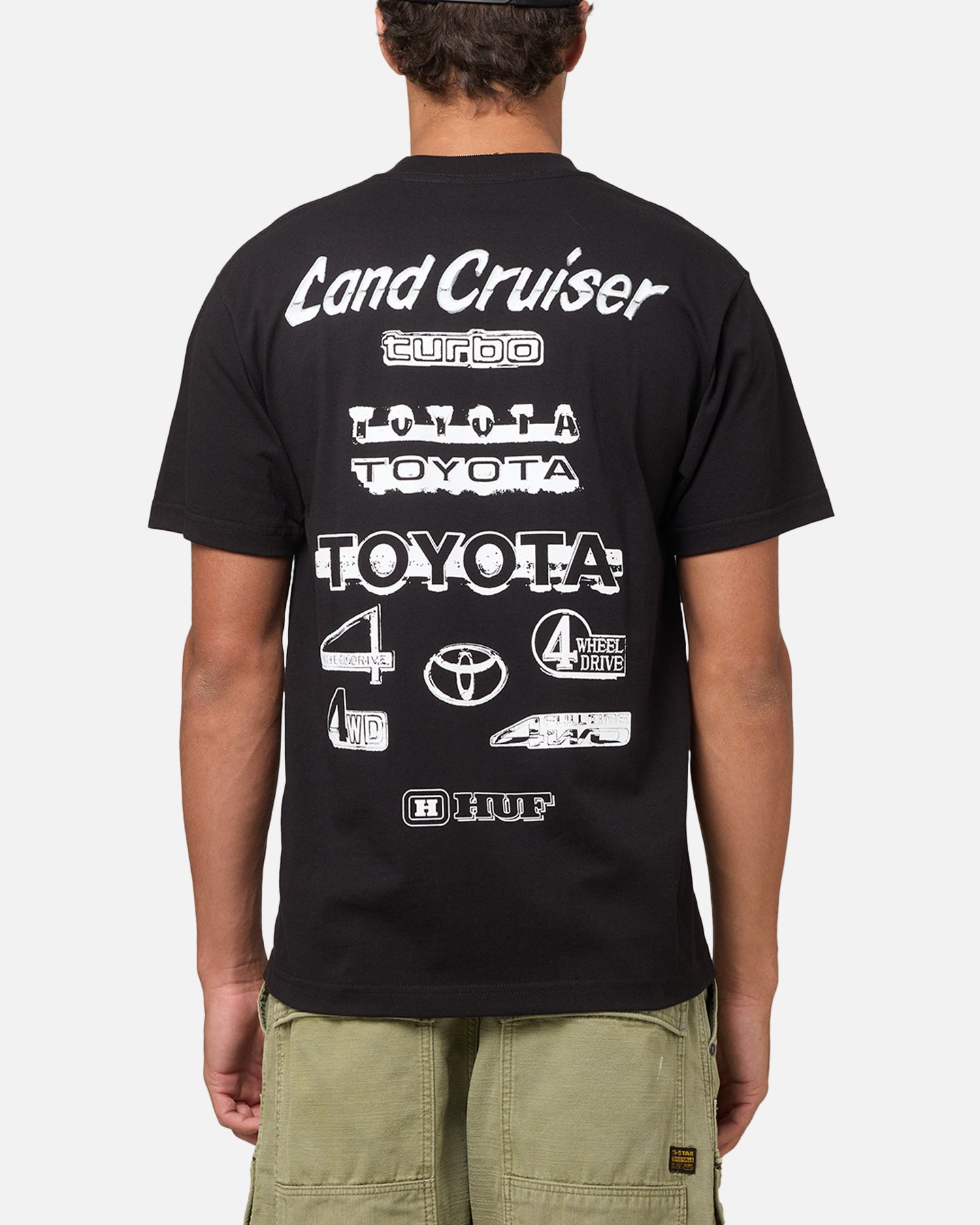 Huf X Toyota Rosetta T-Shirt Black