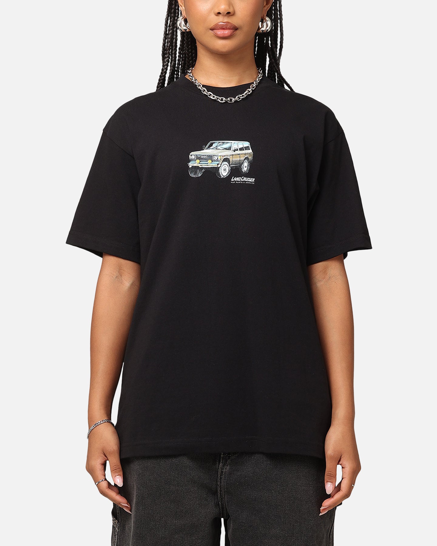 Huf X Toyota Rosetta T-Shirt Black Style001