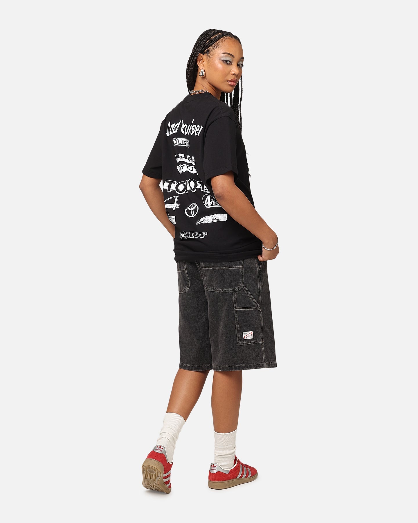 Huf X Toyota Rosetta T-Shirt Black Style001