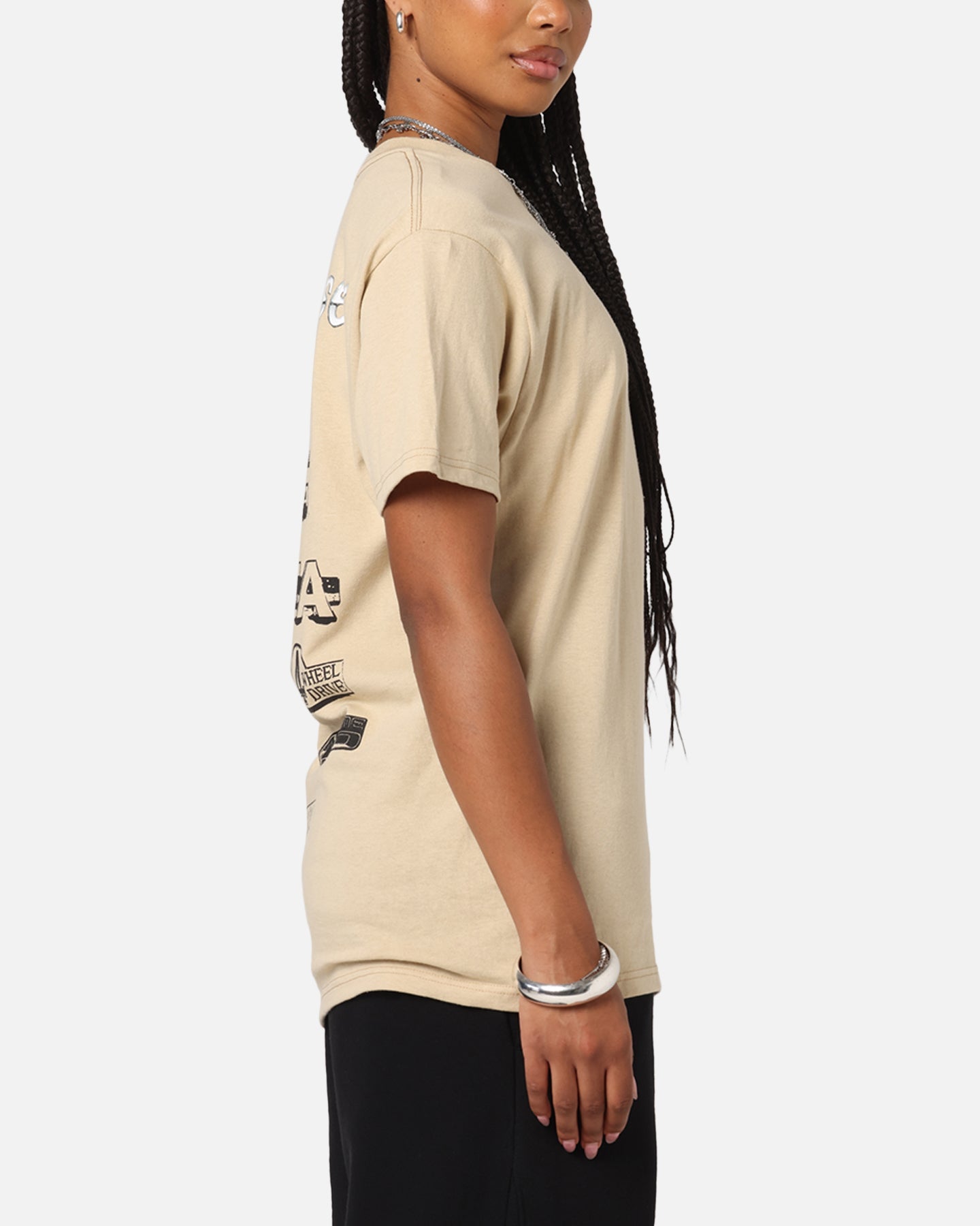 Huf X Toyota Rosetta T-Shirt Sand Style001