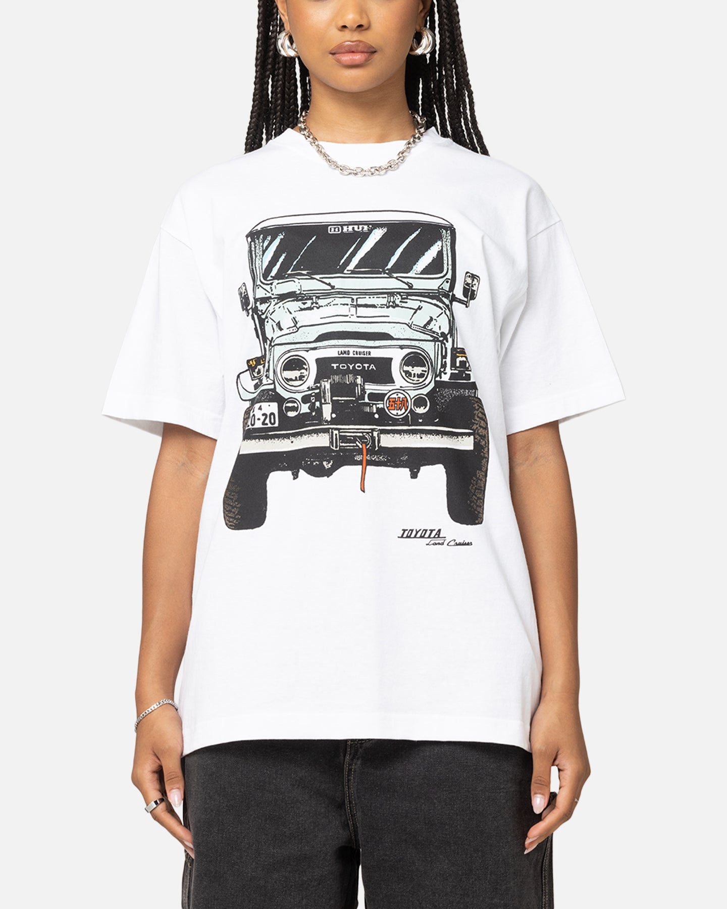 Huf X Toyota Sixties T-Shirt White Style001