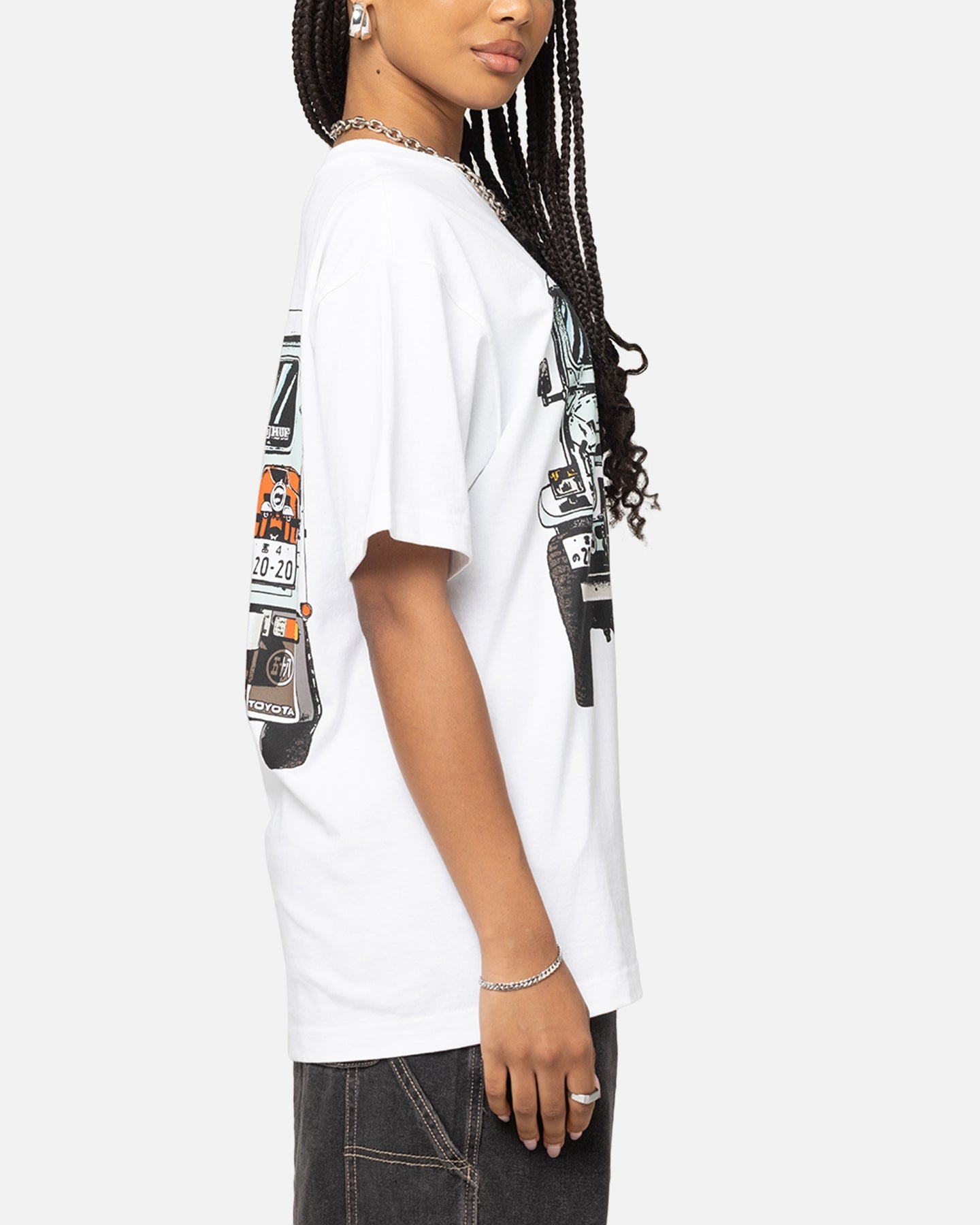Huf X Toyota Sixties T-Shirt White Style001