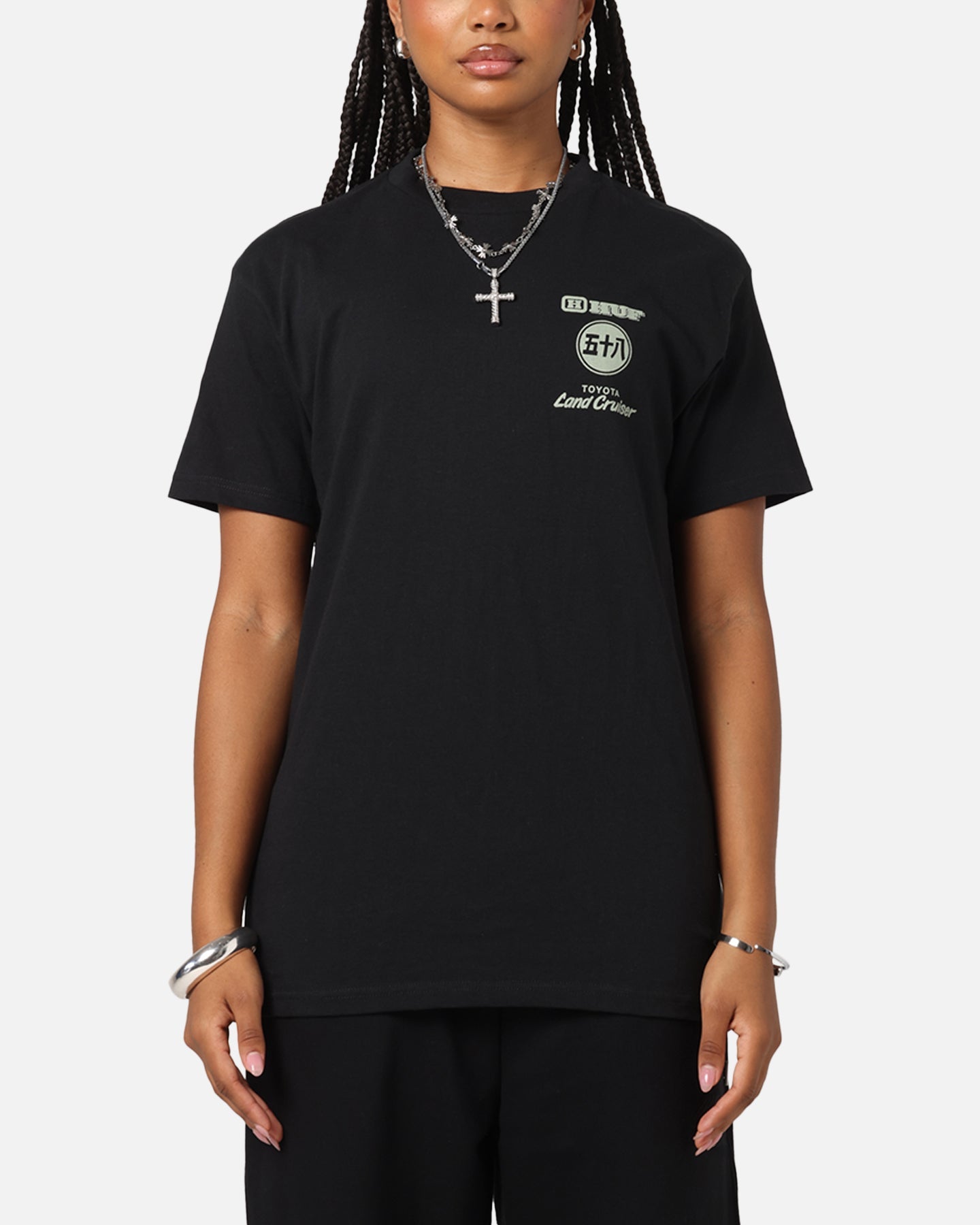 Huf X Toyota Timeline T-Shirt Black/White Style001