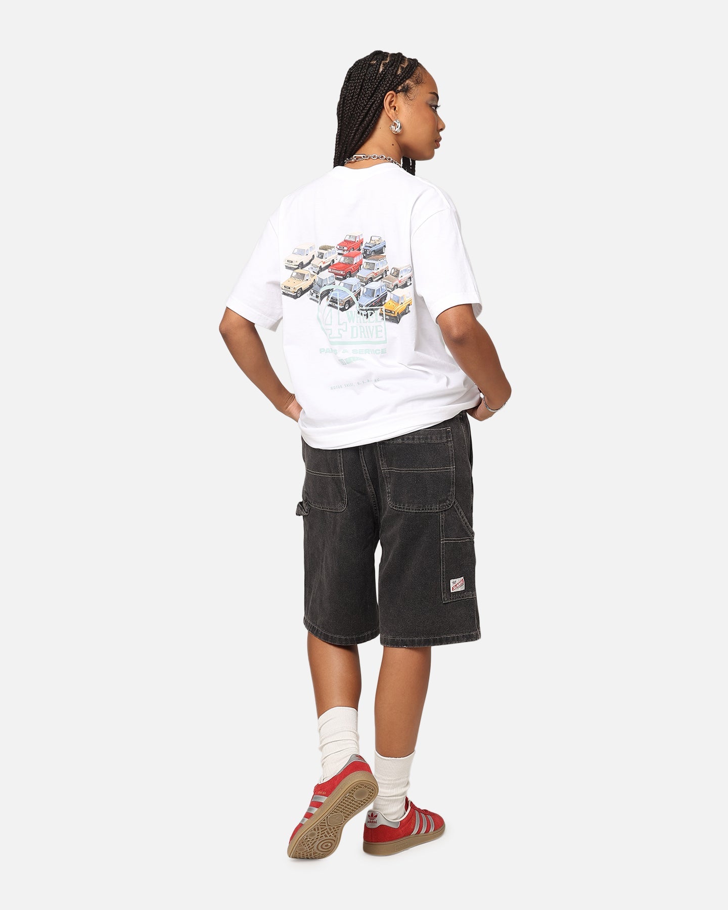 Huf X Toyota Timeline T-Shirt White Style001