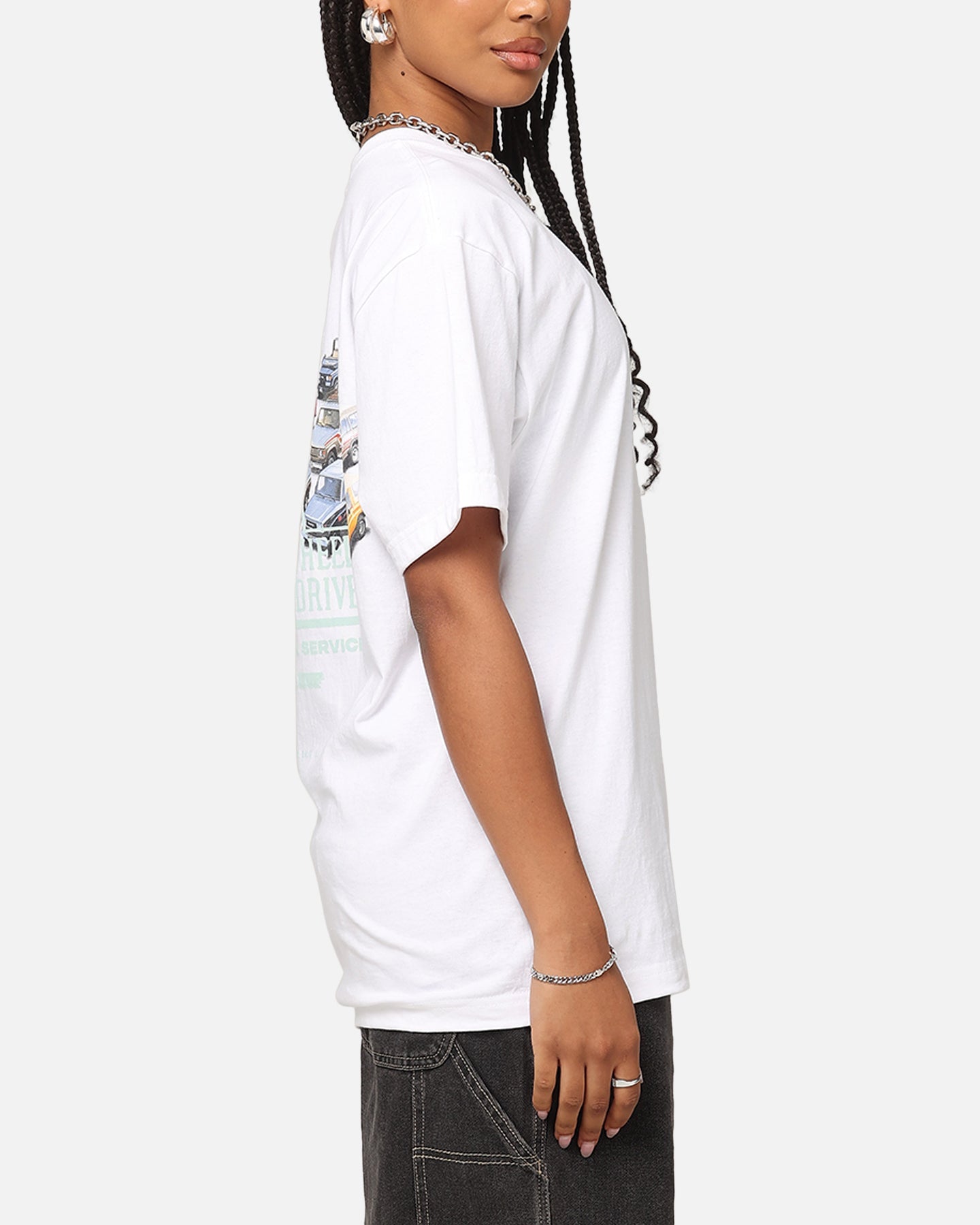Huf X Toyota Timeline T-Shirt White Style001