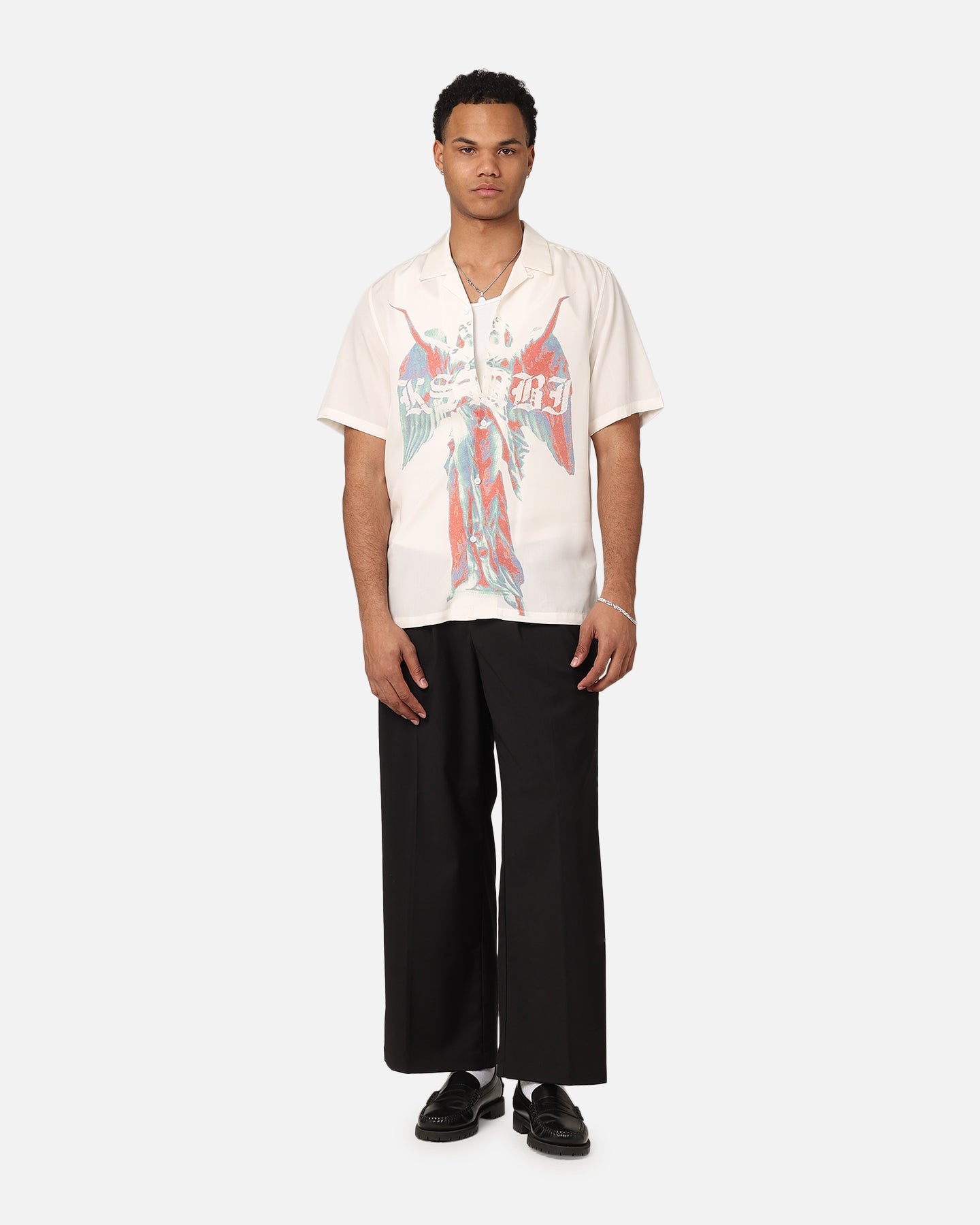 Ksubi Angelik Resort Button Up Shirt White