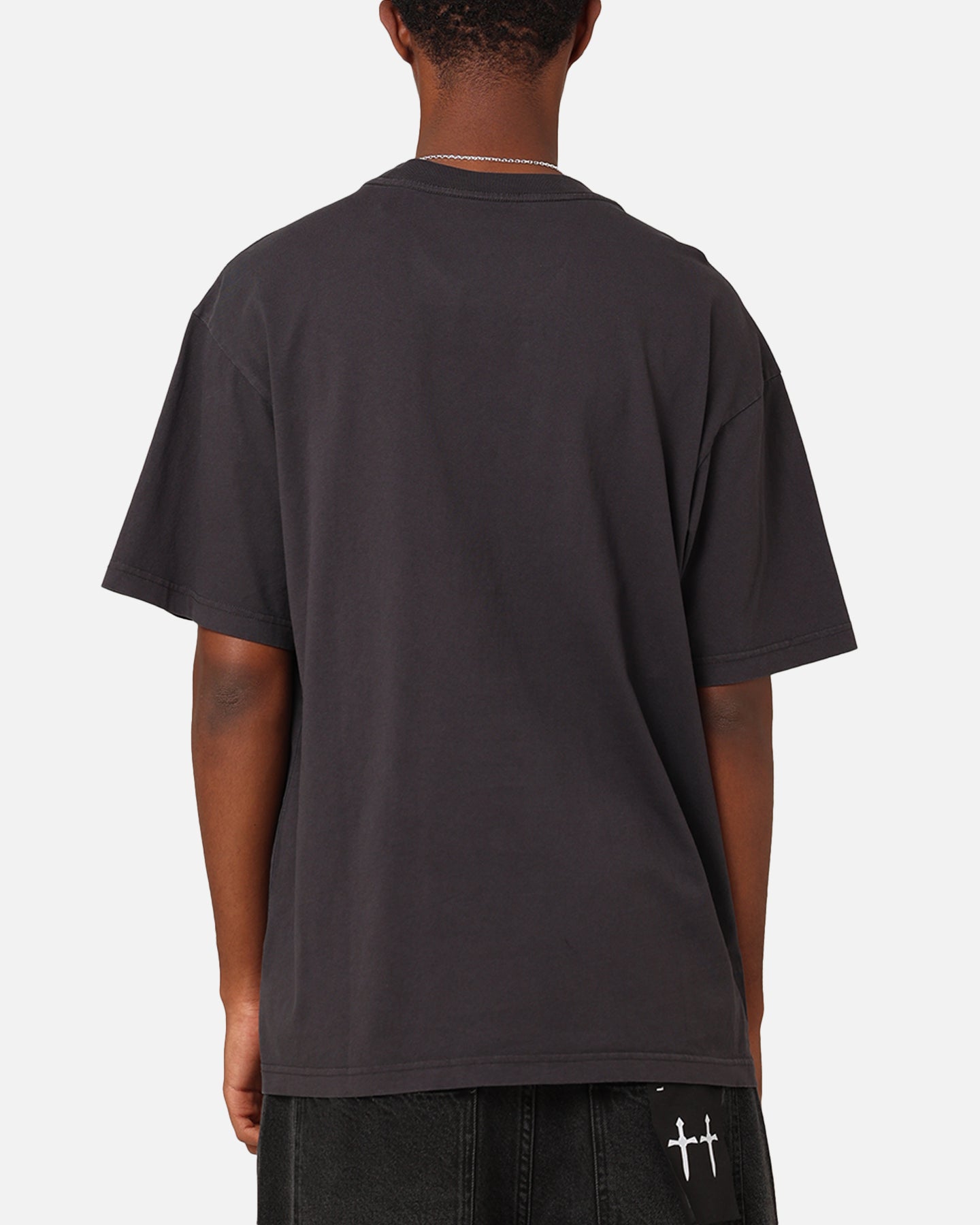 Mitchell & Ness Inter Miami CF Chrome Spray T-Shirt Faded Black