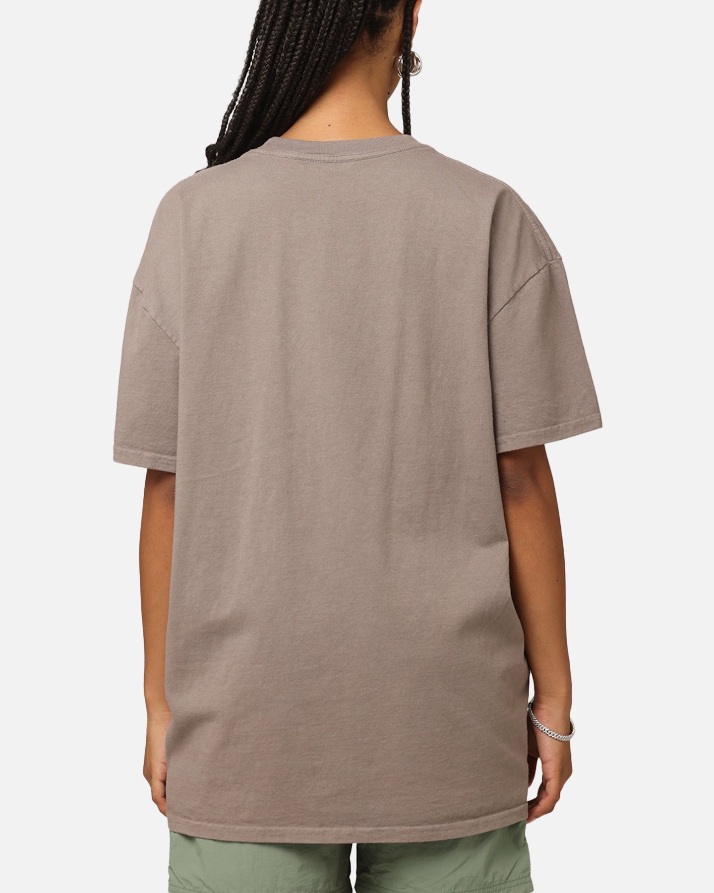 Carre Crested T-Shirt Dark Brown Style001
