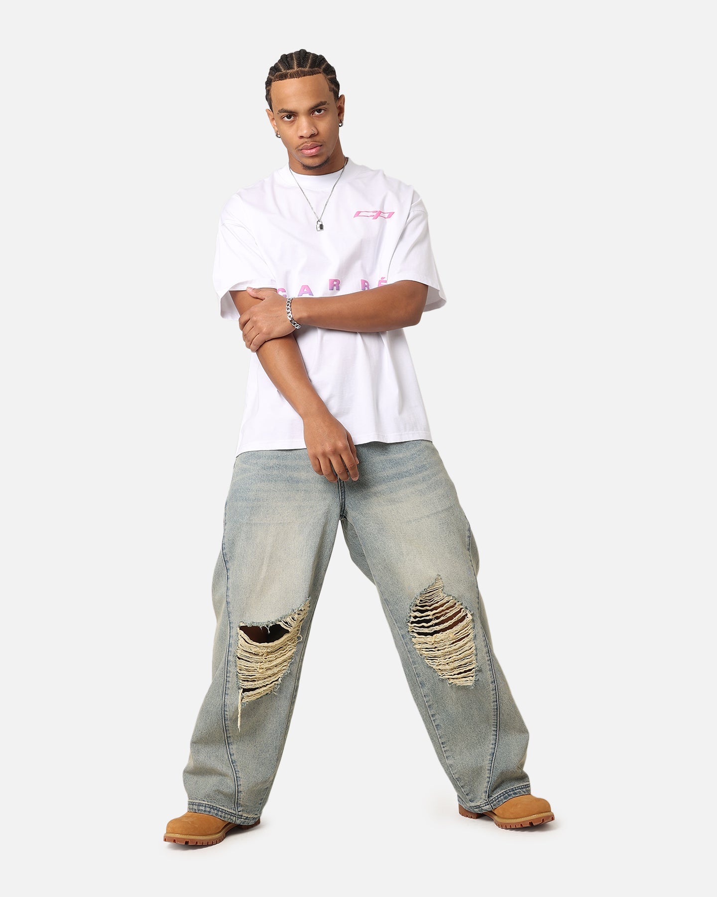 Carre Enhanced Grad T-Shirt White