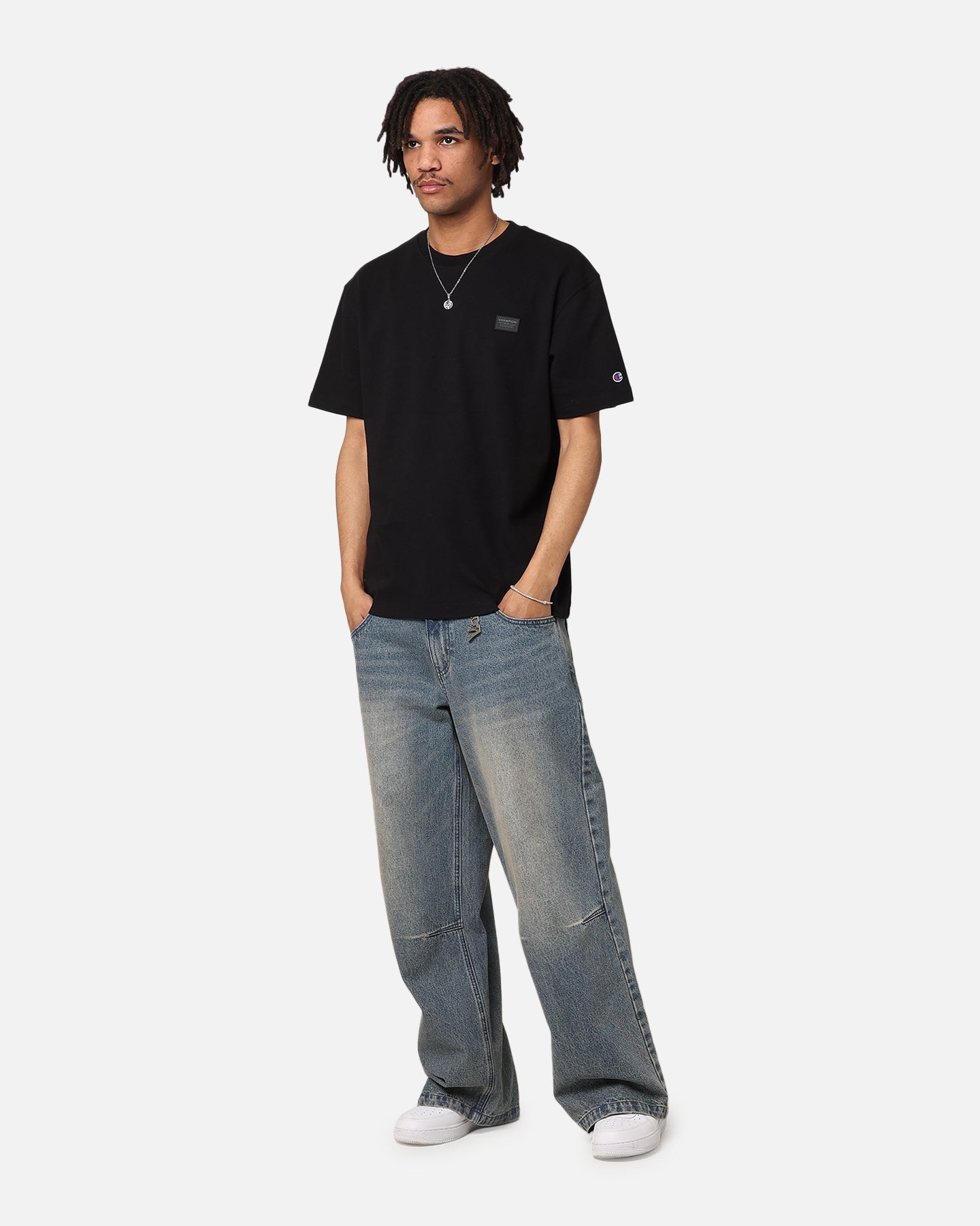 Champion Rochester Base T-Shirt Black Style001